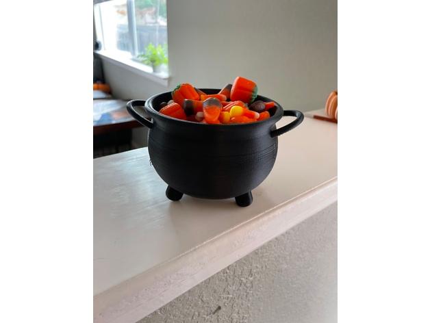 Halloween Cauldron Decoration 3d model