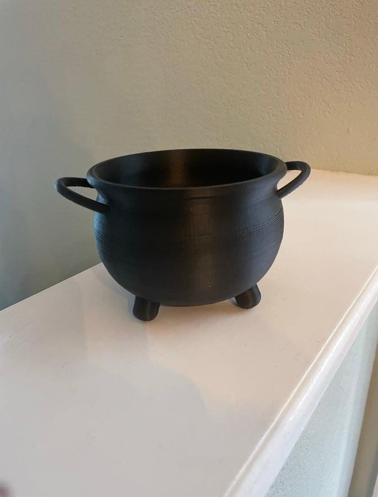 Halloween Cauldron Decoration 3d model