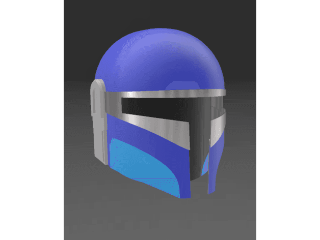 Mandalorian Youngling Helmet 3d model