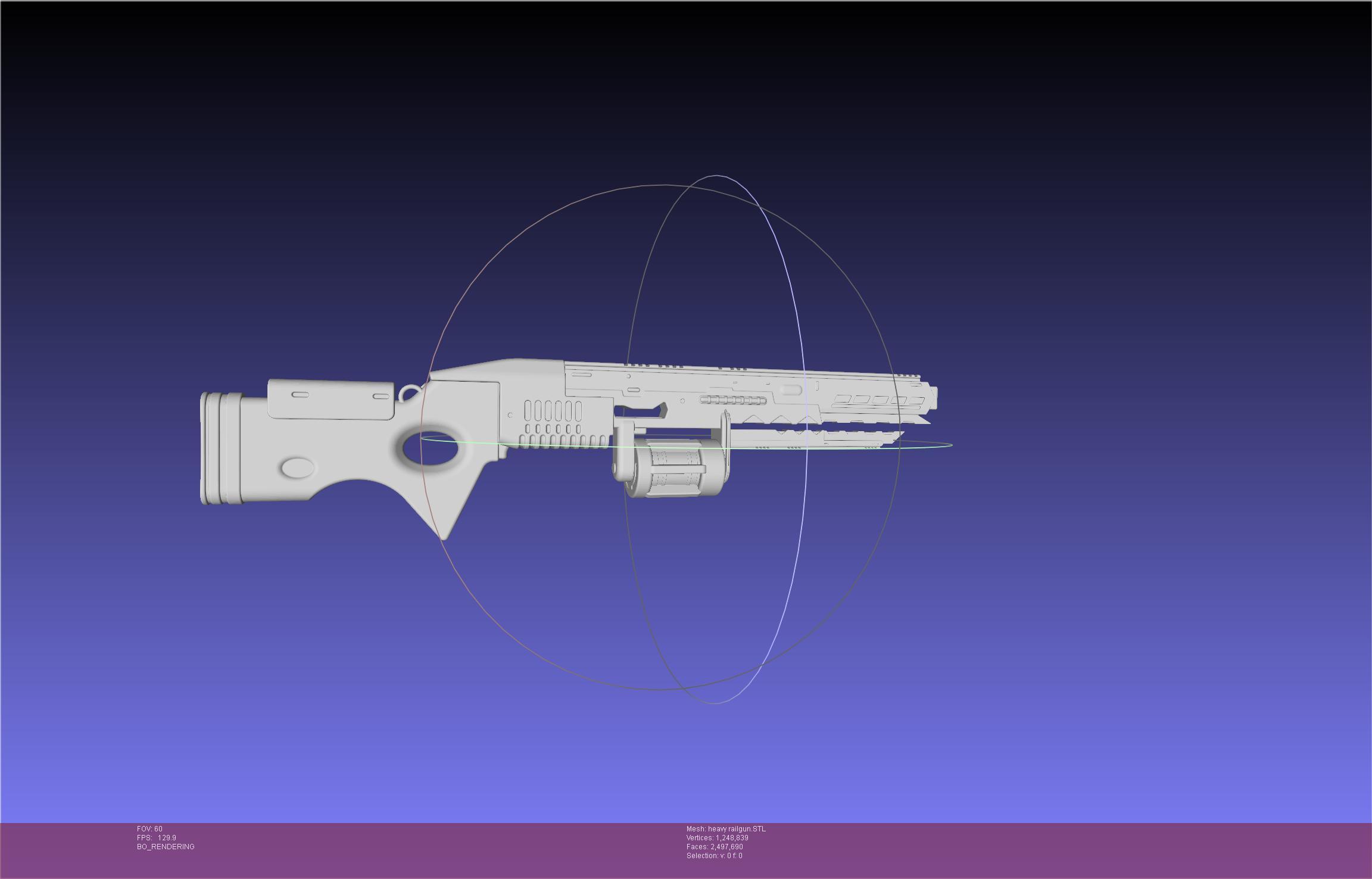 Murder Drones Finale Version Heavy Railgun 3d model