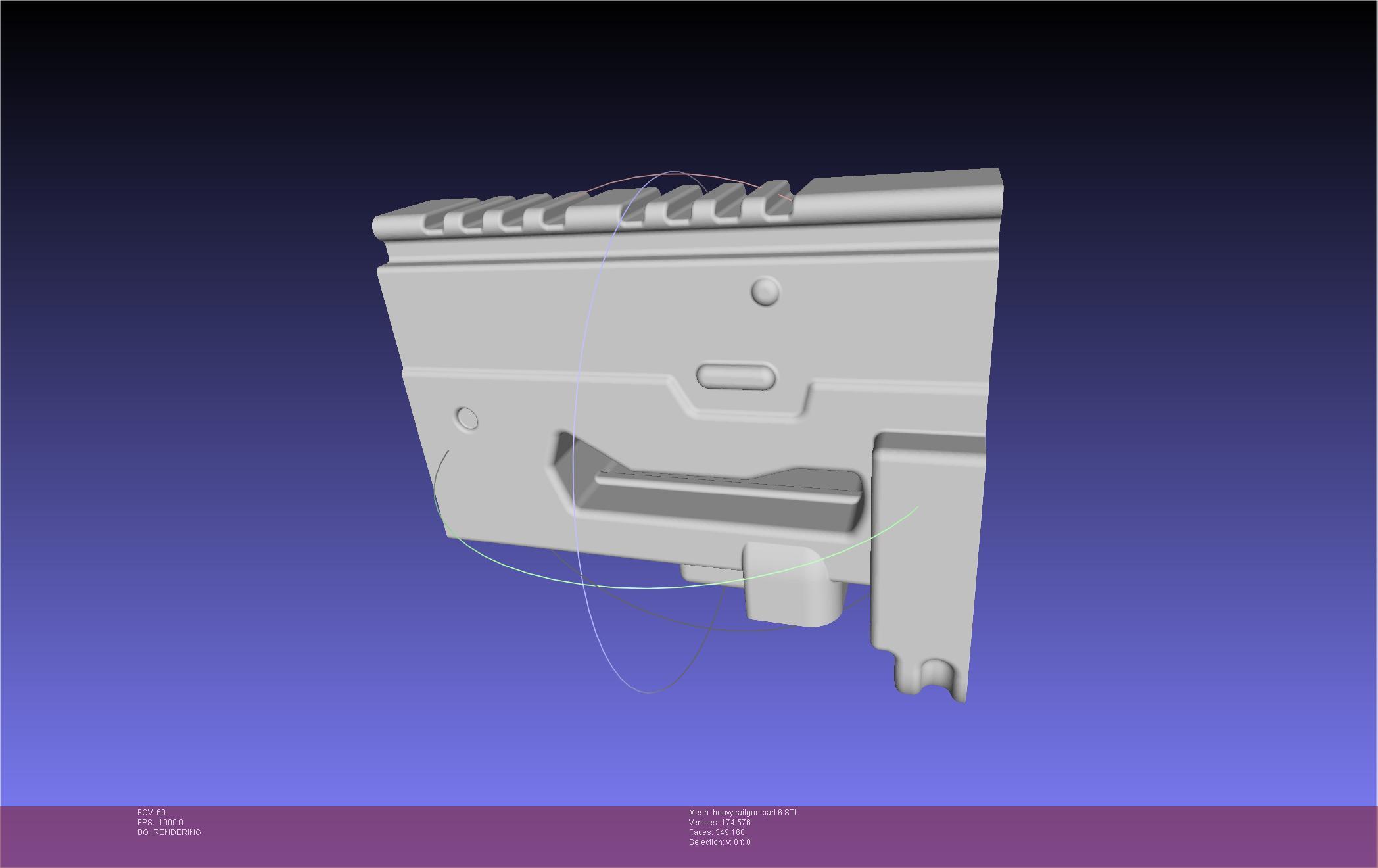 Murder Drones Finale Version Heavy Railgun 3d model