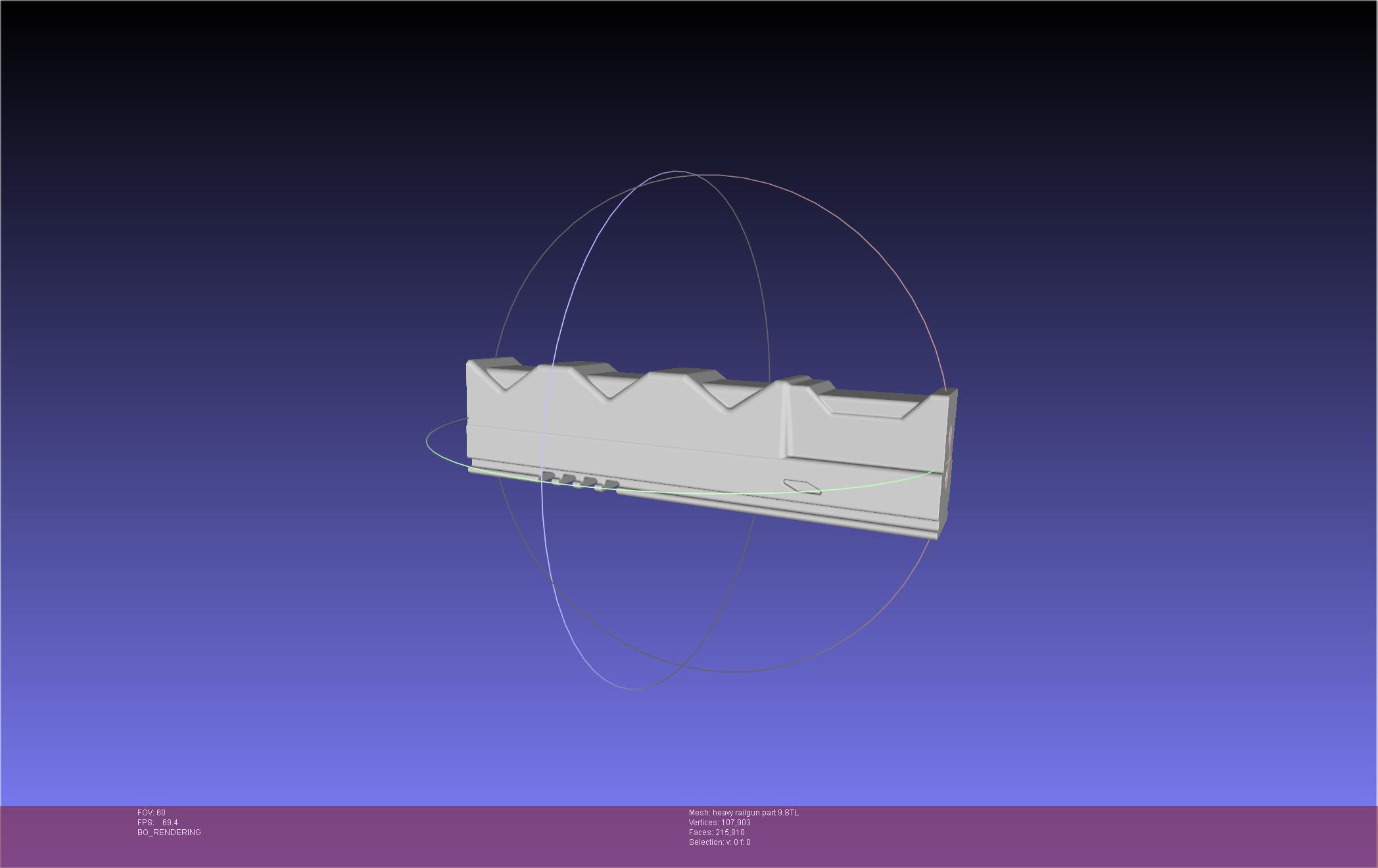 Murder Drones Finale Version Heavy Railgun 3d model