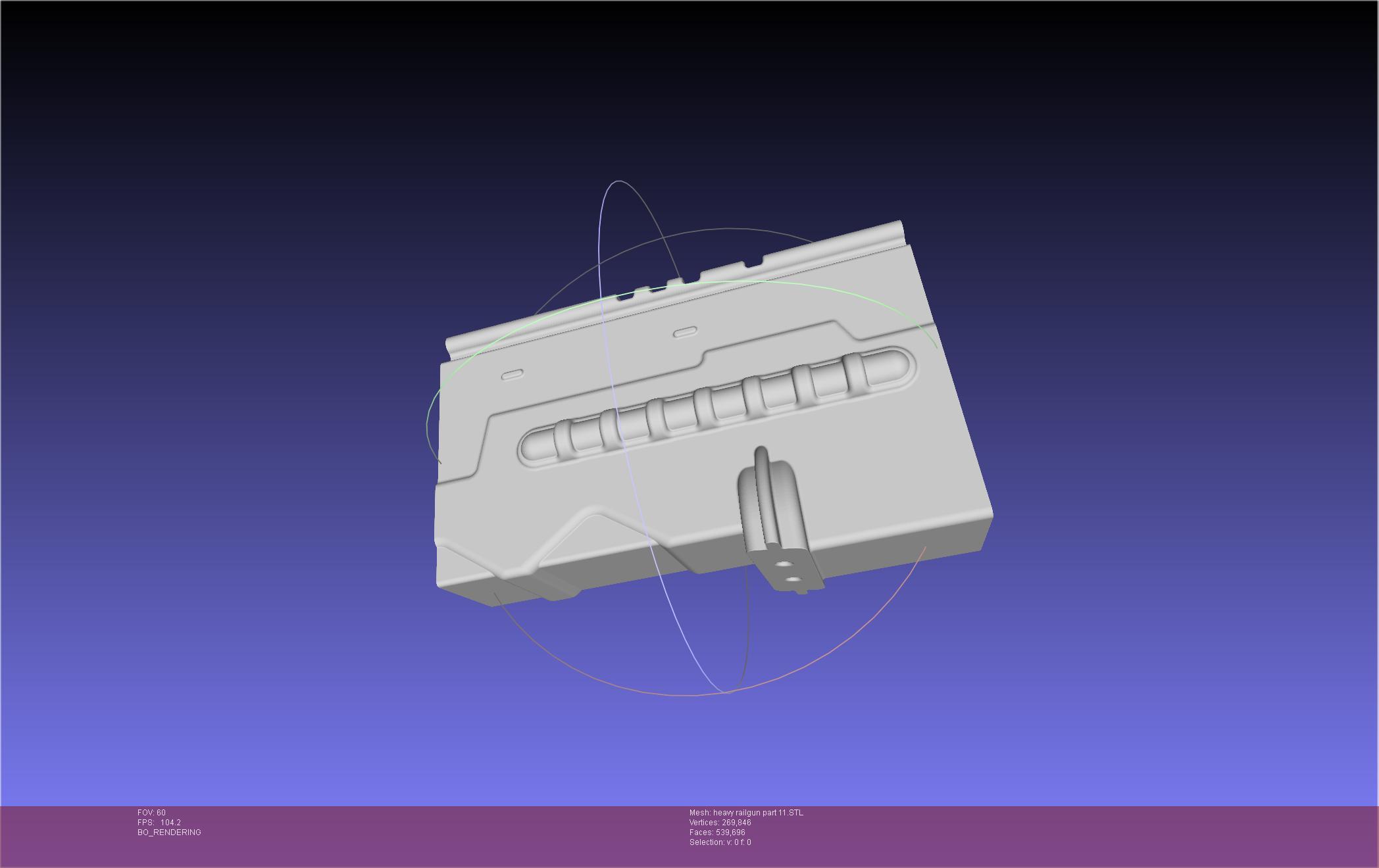 Murder Drones Finale Version Heavy Railgun 3d model