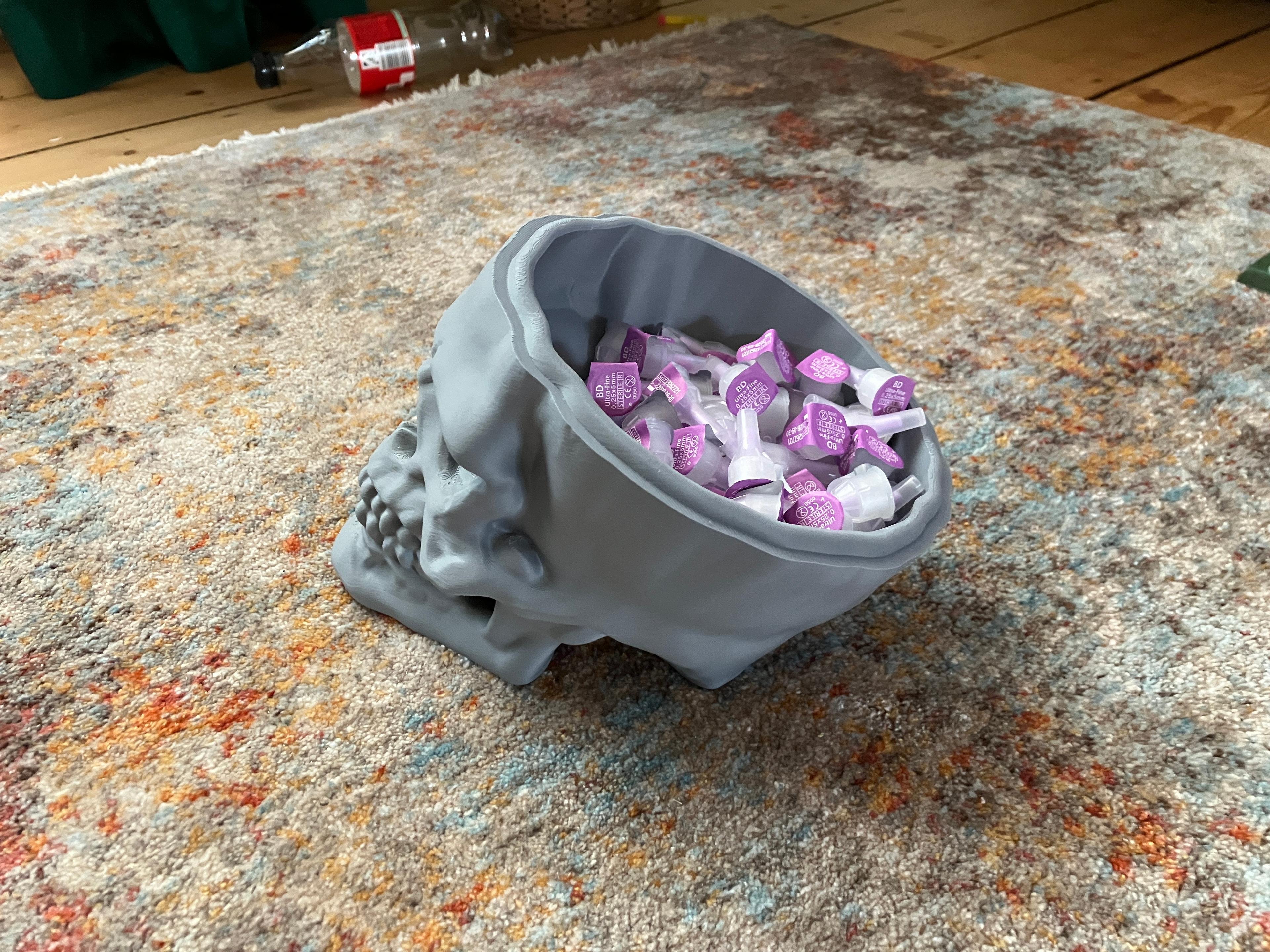 Frankenstein Monster skull bowl (Pre 3d model