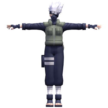 Kakashi 3d model