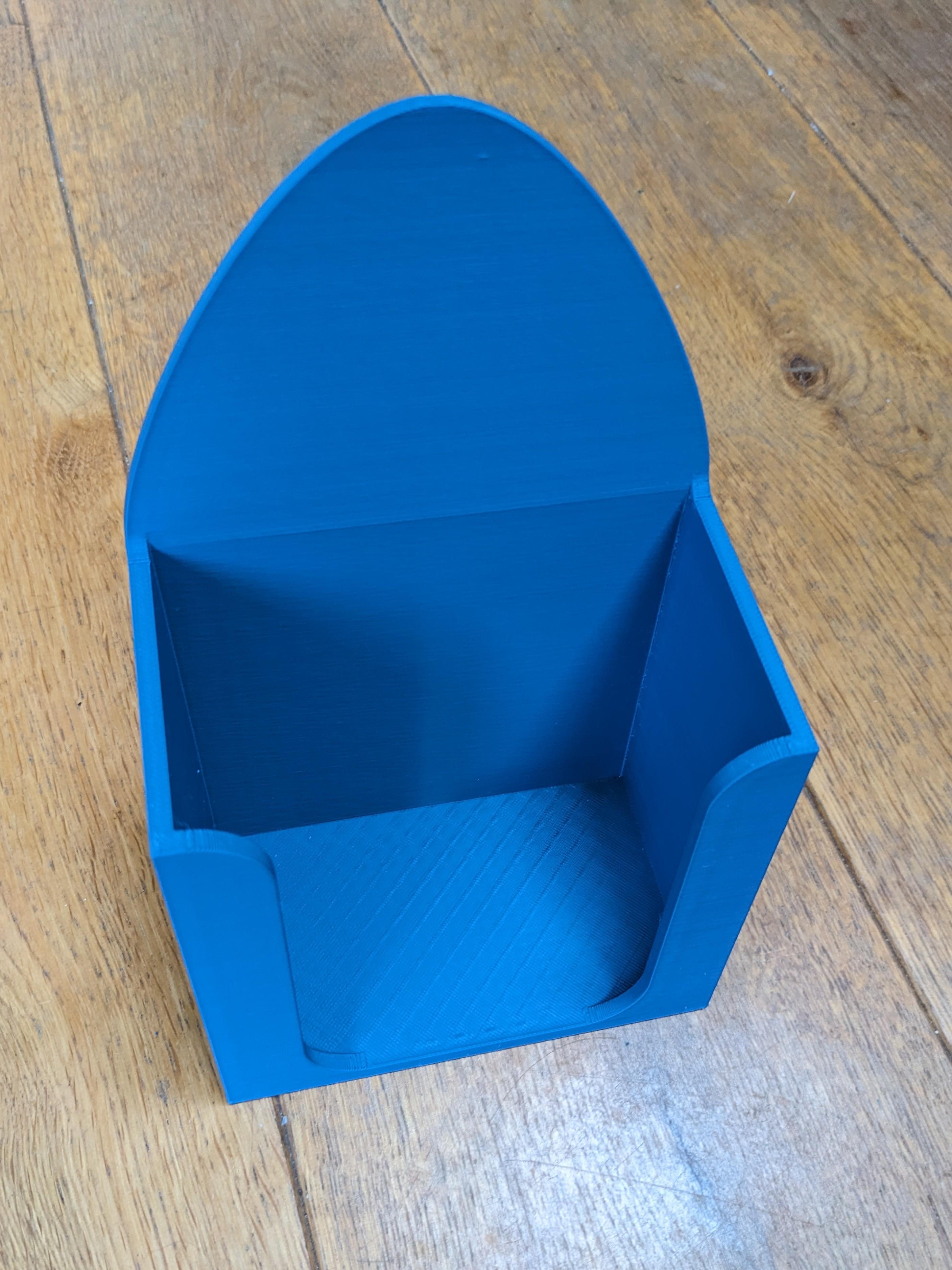 Menu Box Tri-fold 3d model
