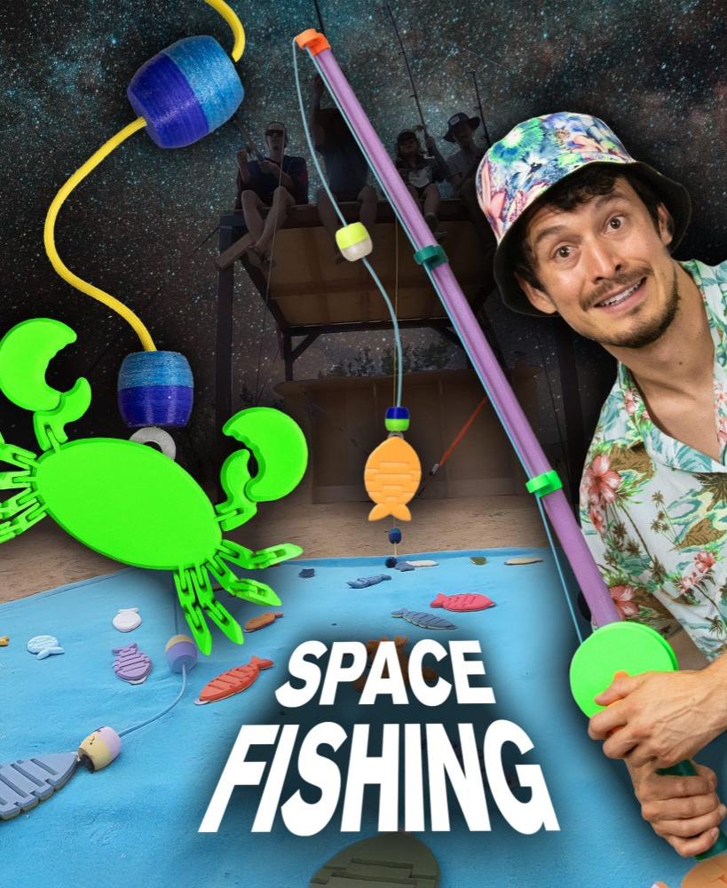 Space Fishing // Magnetic Fishing Game - 3D model by Make Anything