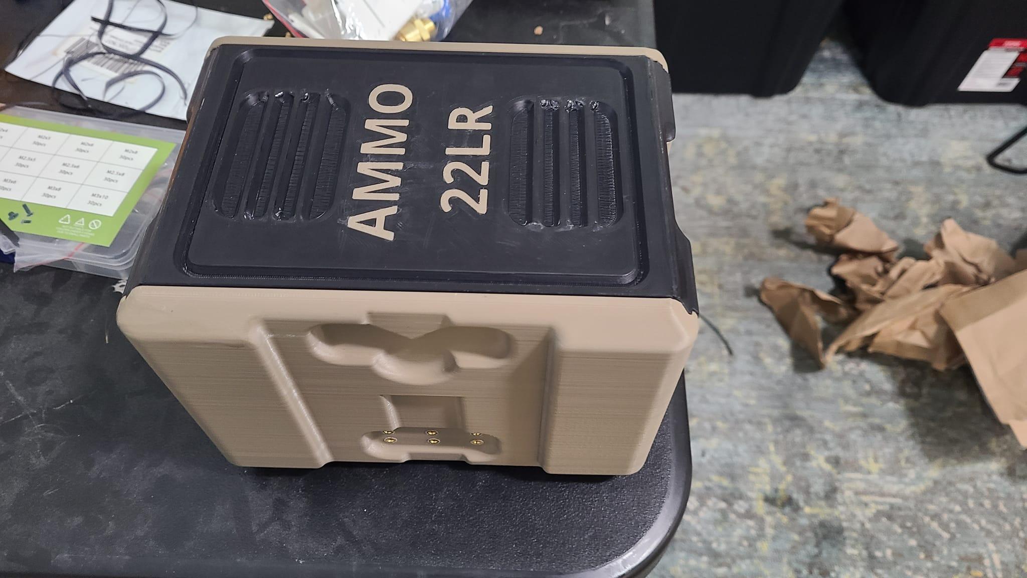 RUGBOX_ 22LR AMMO BOX 3d model