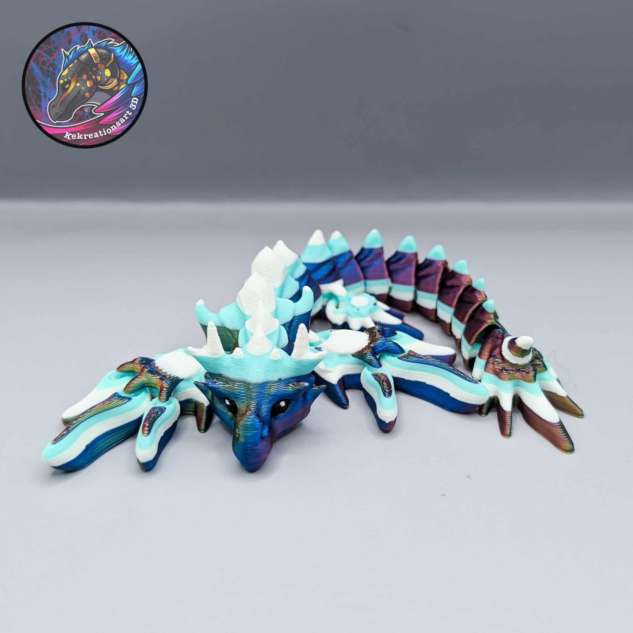 Baby Flexi Glaucus Dragon 3d model