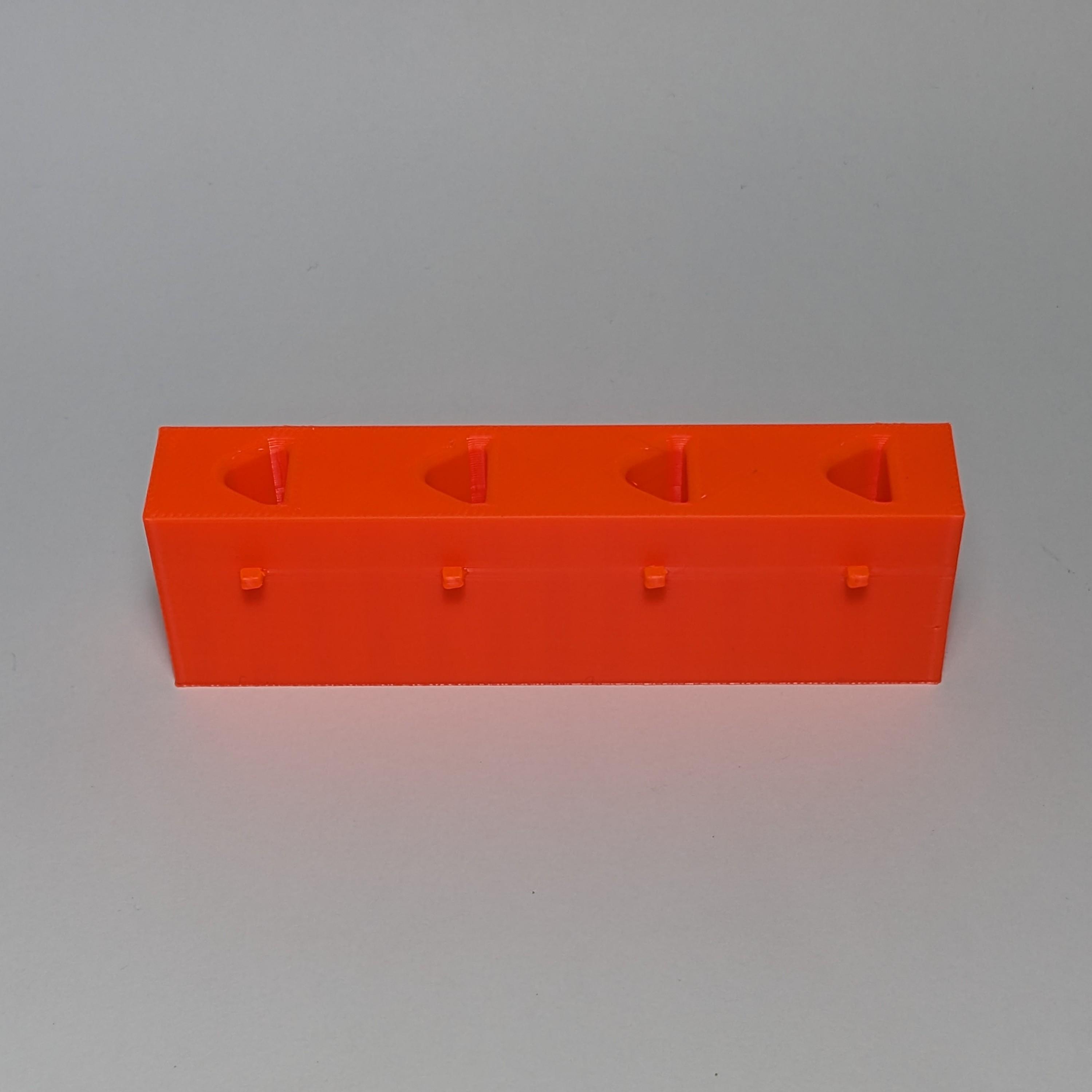 Bambu Lab A1 Series Hotend & Silicone Sock Holders 3d model