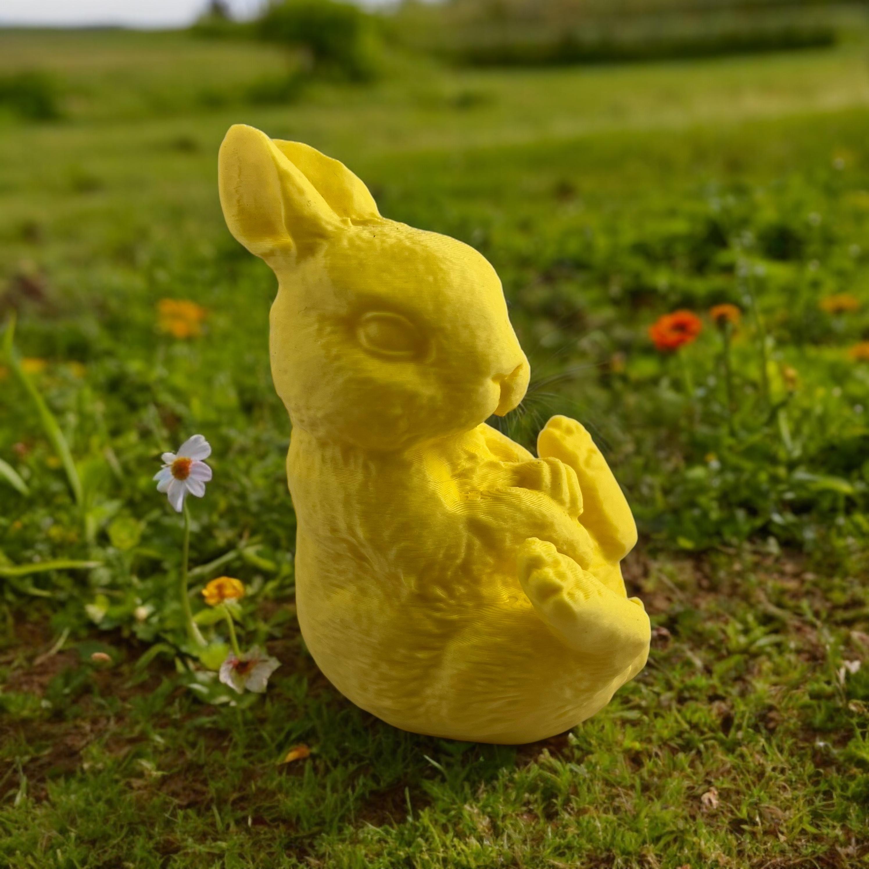 Bunny real easter egg 3d model