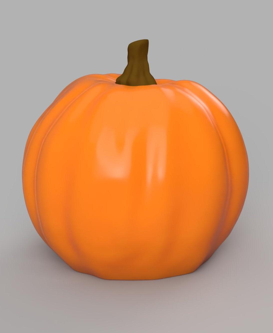 Pumpkin A (2 sizes) 3d model