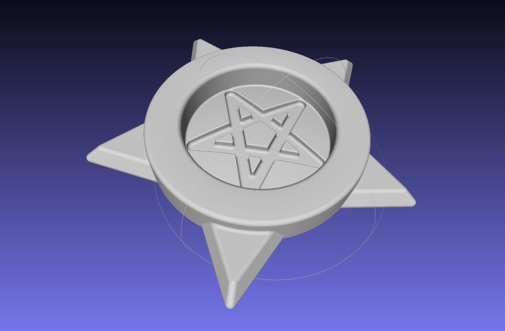 Helltaker Judgement Belt Pendant 3d model