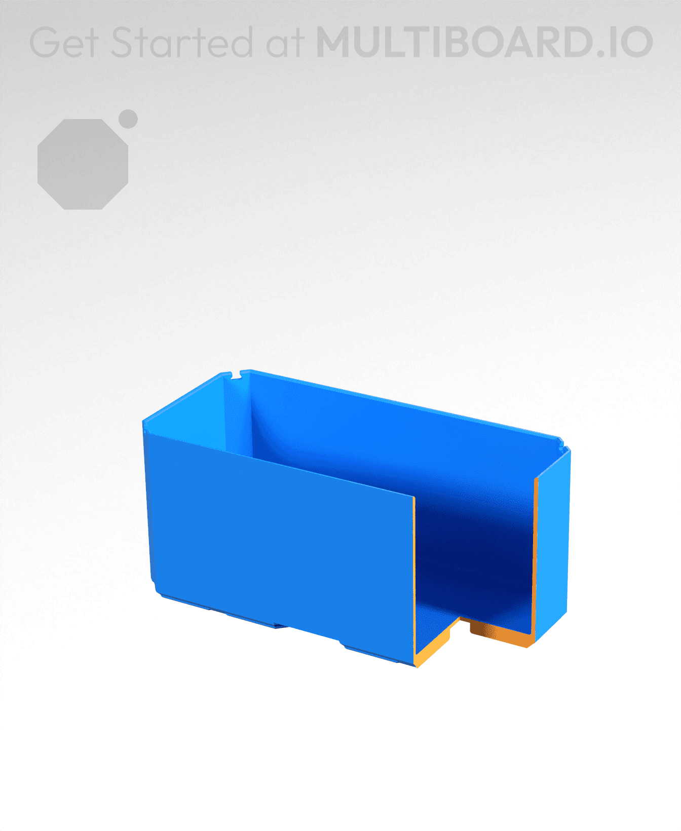 2x1x1 - Bin - Multibin Insert 3d model