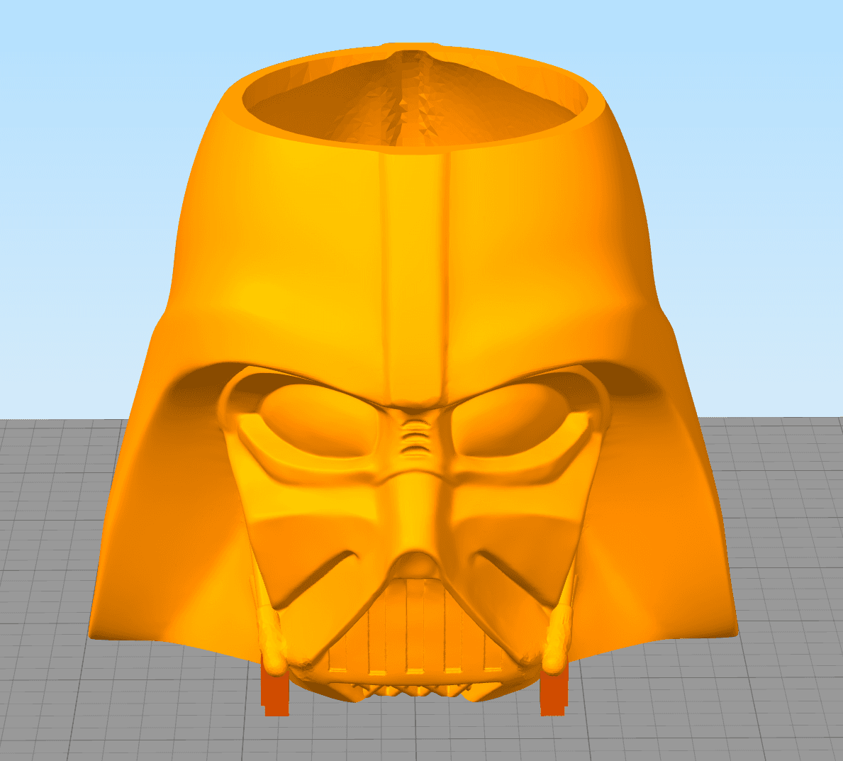 Star Wars Darth Vader Planter / Pen Holder 3d model