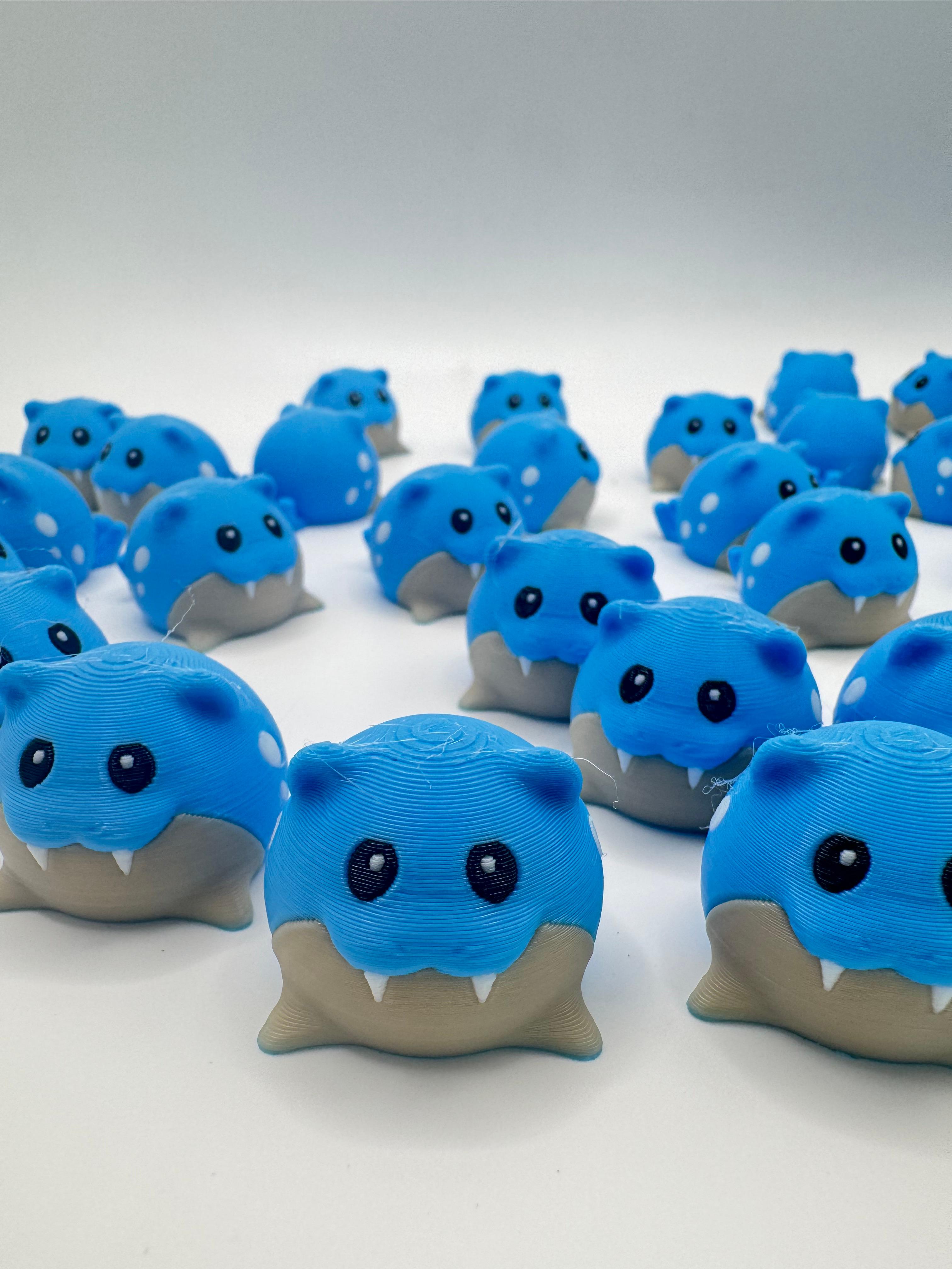 Spheal Pokemon (no support, 3mf included)  3d model