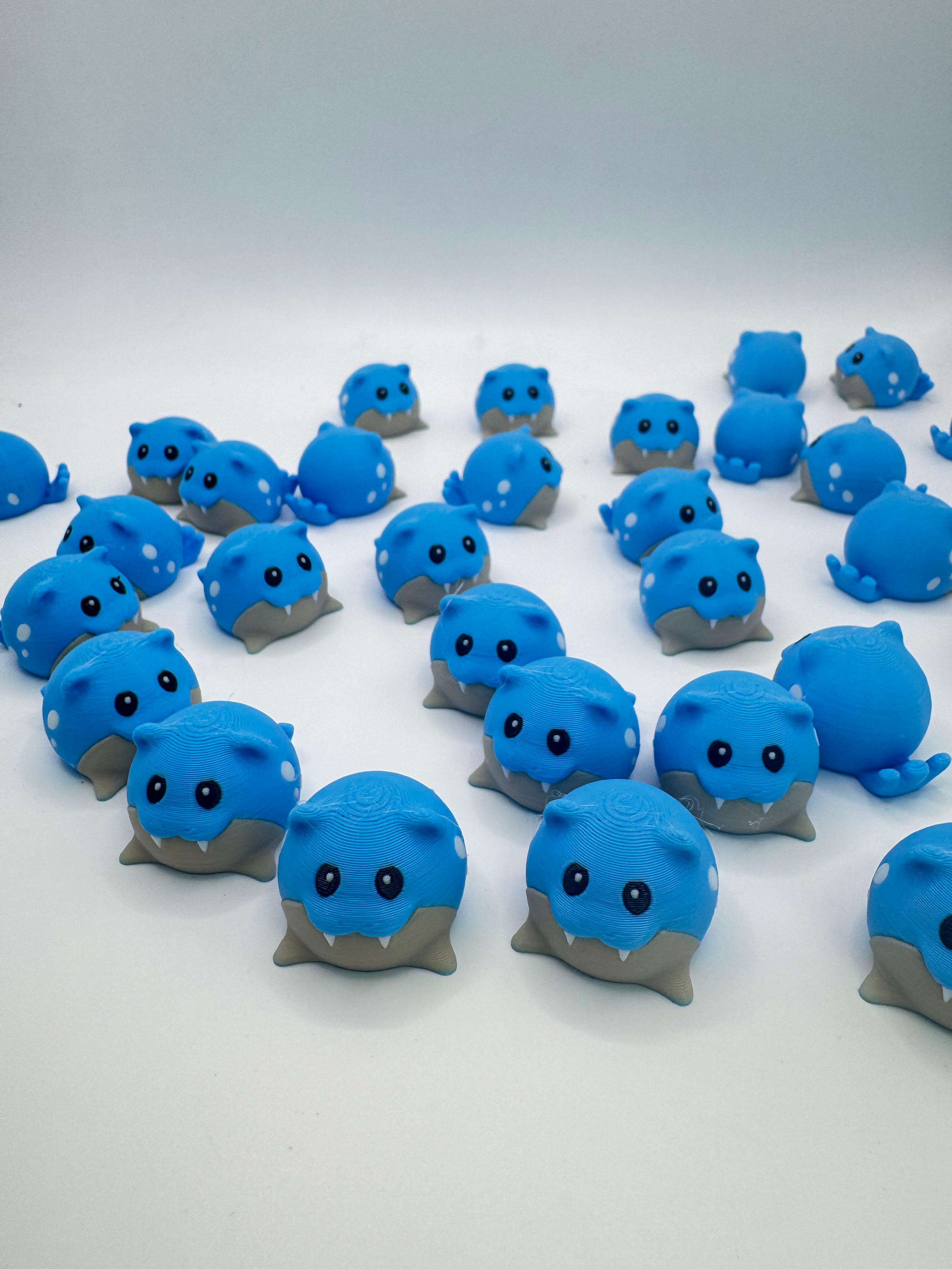 Spheal Pokemon (no support, 3mf included)  3d model