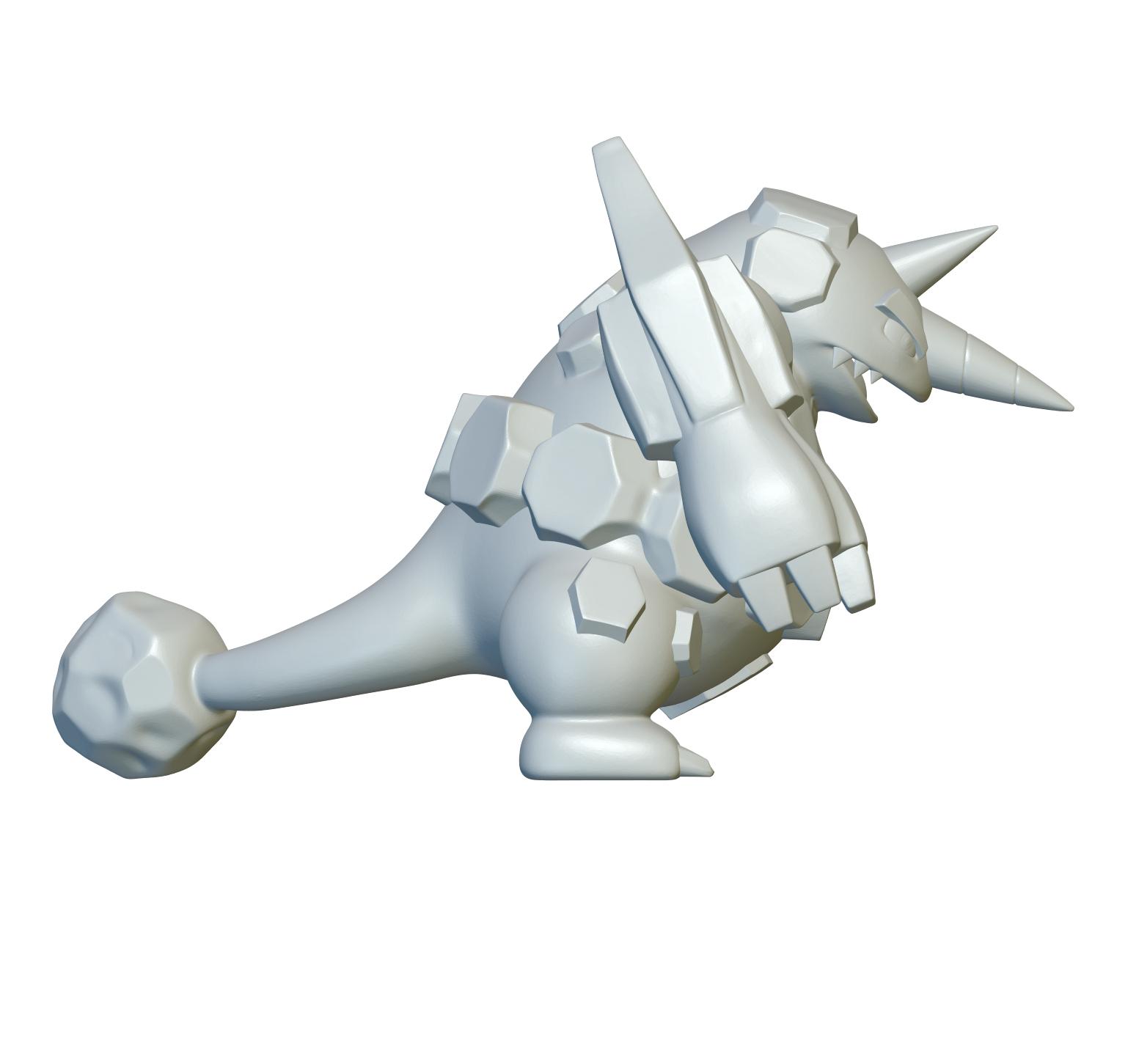 Pokemon Rhyperior #464 - Optimized for 3D Printing 3d model