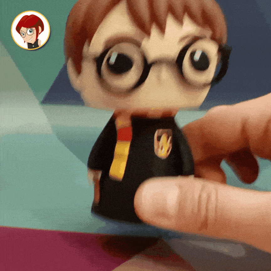 Harry Potter 3D Bobblehead Funko Pop! Style Figure 3d model