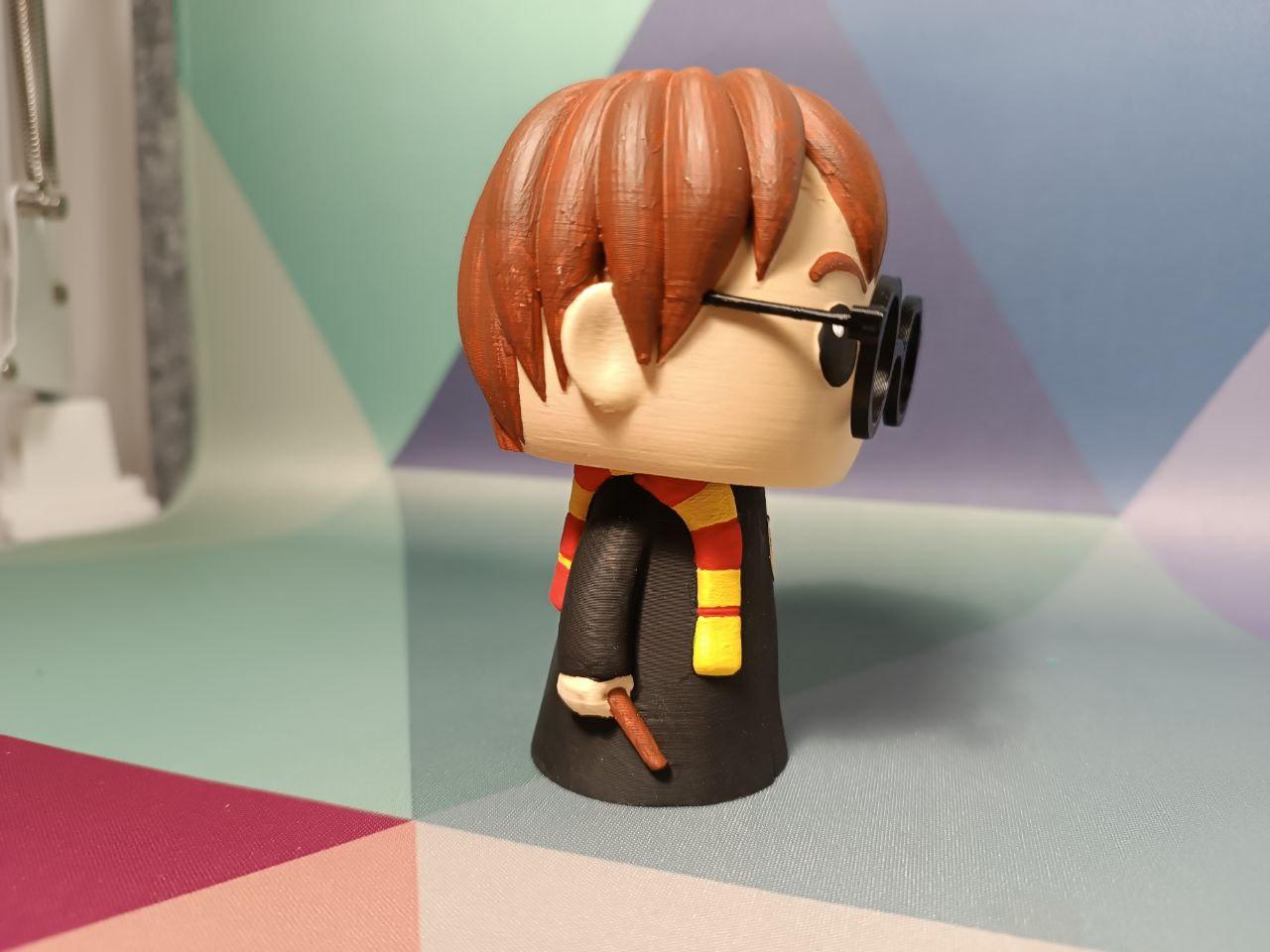 FUNKO BOBBLEHEAD HARRY POTTER (MULTI COLOR VERSION) | STL 3MF 3d model