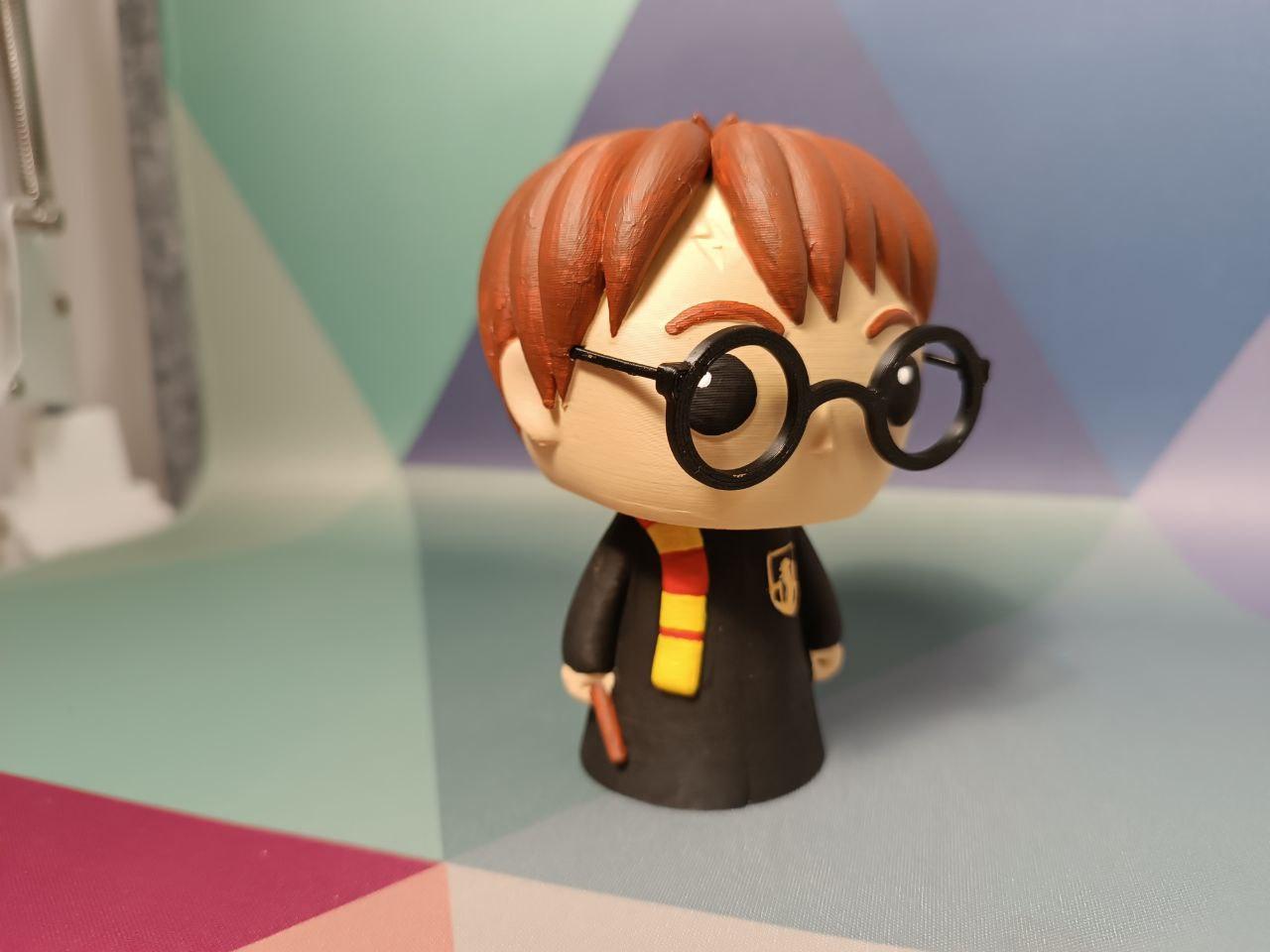 FUNKO BOBBLEHEAD HARRY POTTER (MULTI COLOR VERSION) | STL 3MF 3d model