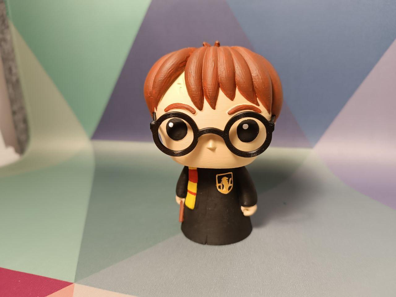 Harry Potter 3D Bobblehead Funko Pop! Style Figure 3d model