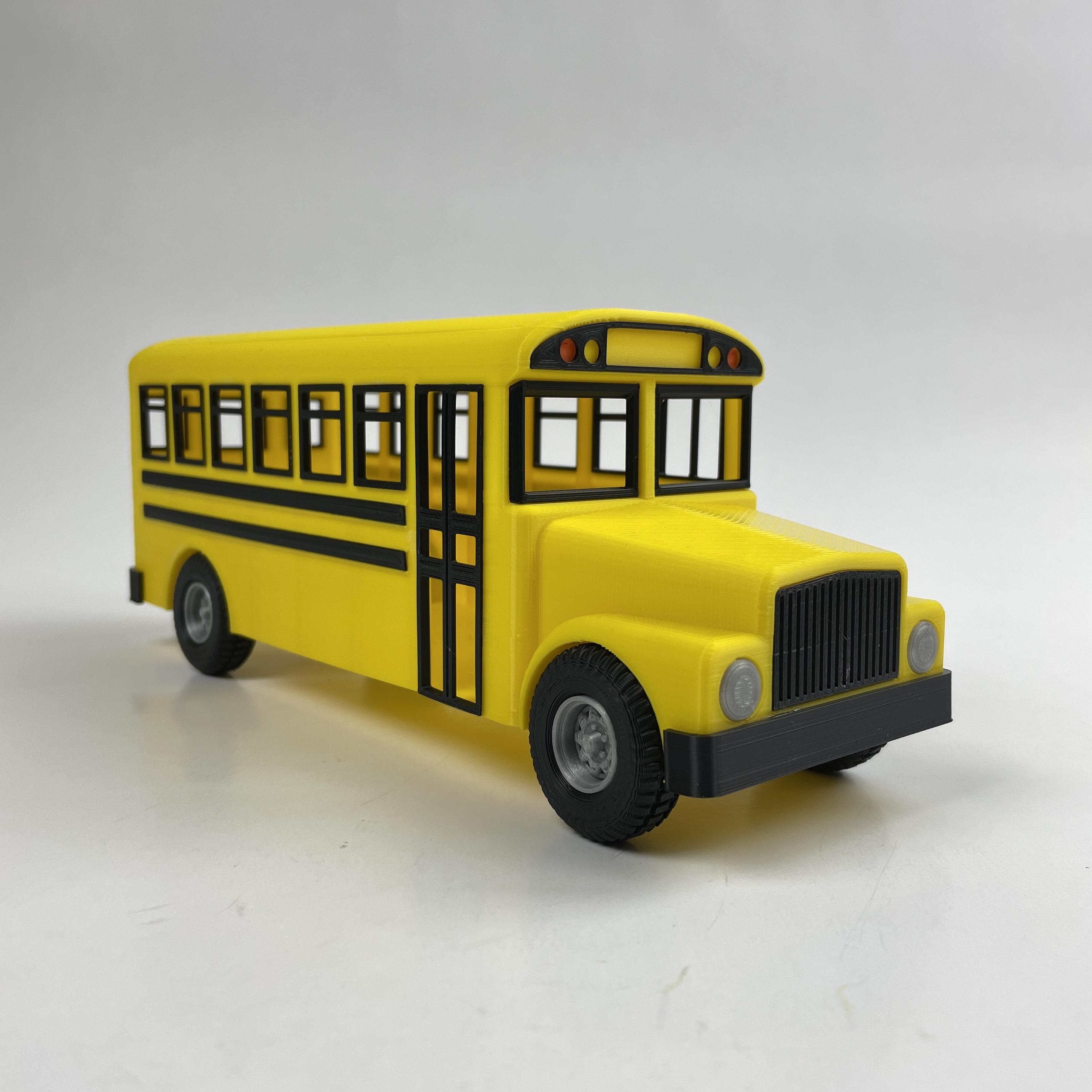 SCHOOL BUS PEN STORAGE 3d model