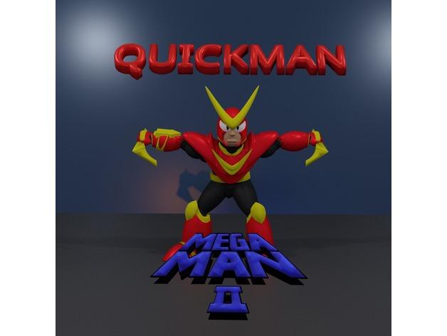 QuickMan MEGAMAN2 3d model