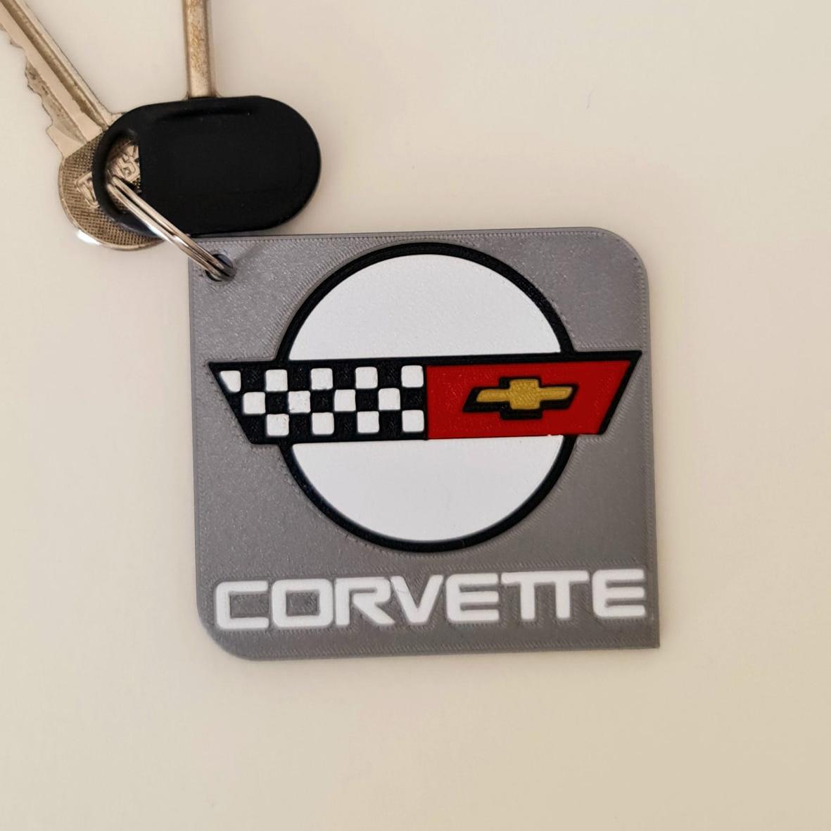 Keychain: Corvette I 3d model