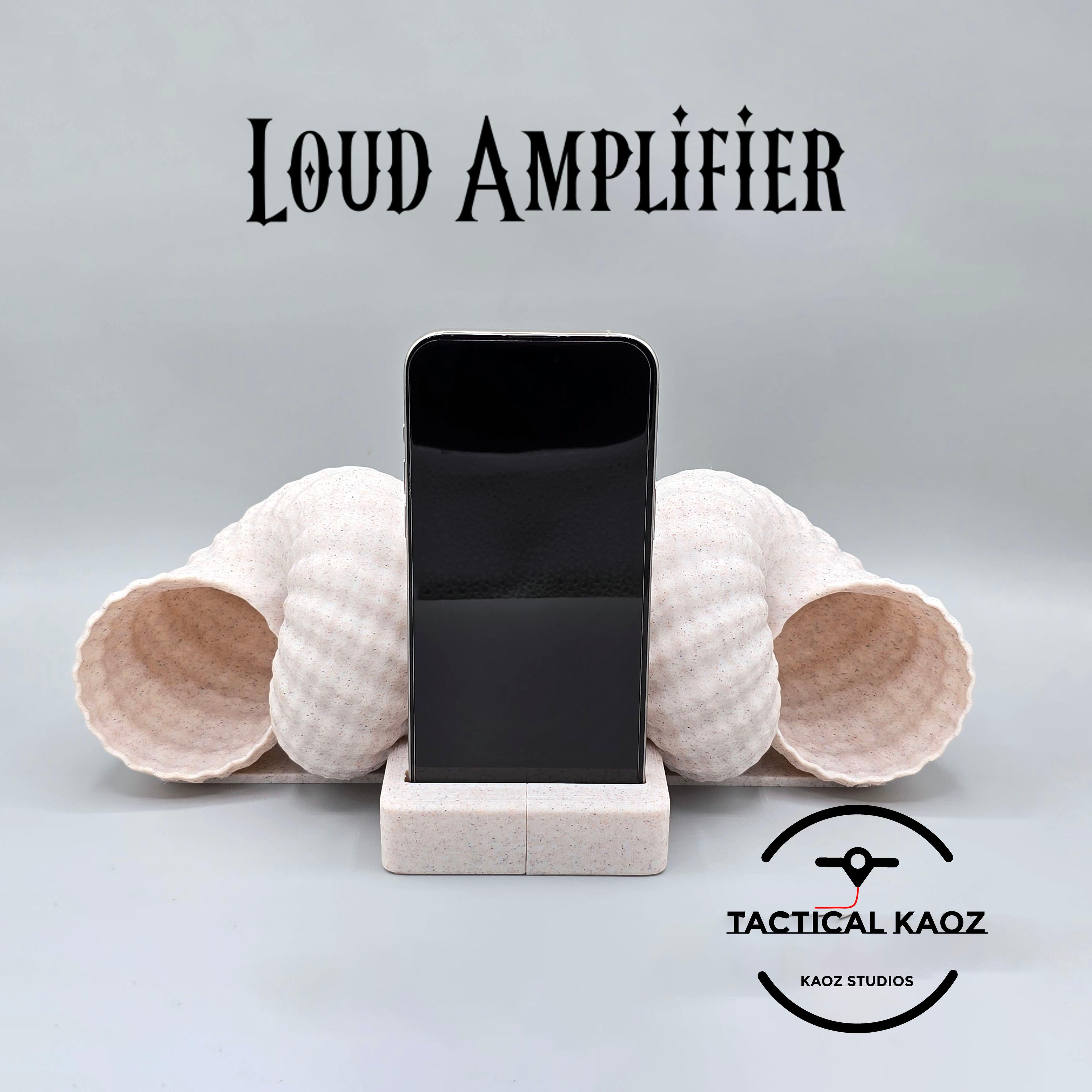 Seashell Horn Amplifier - Very Loud 3d model