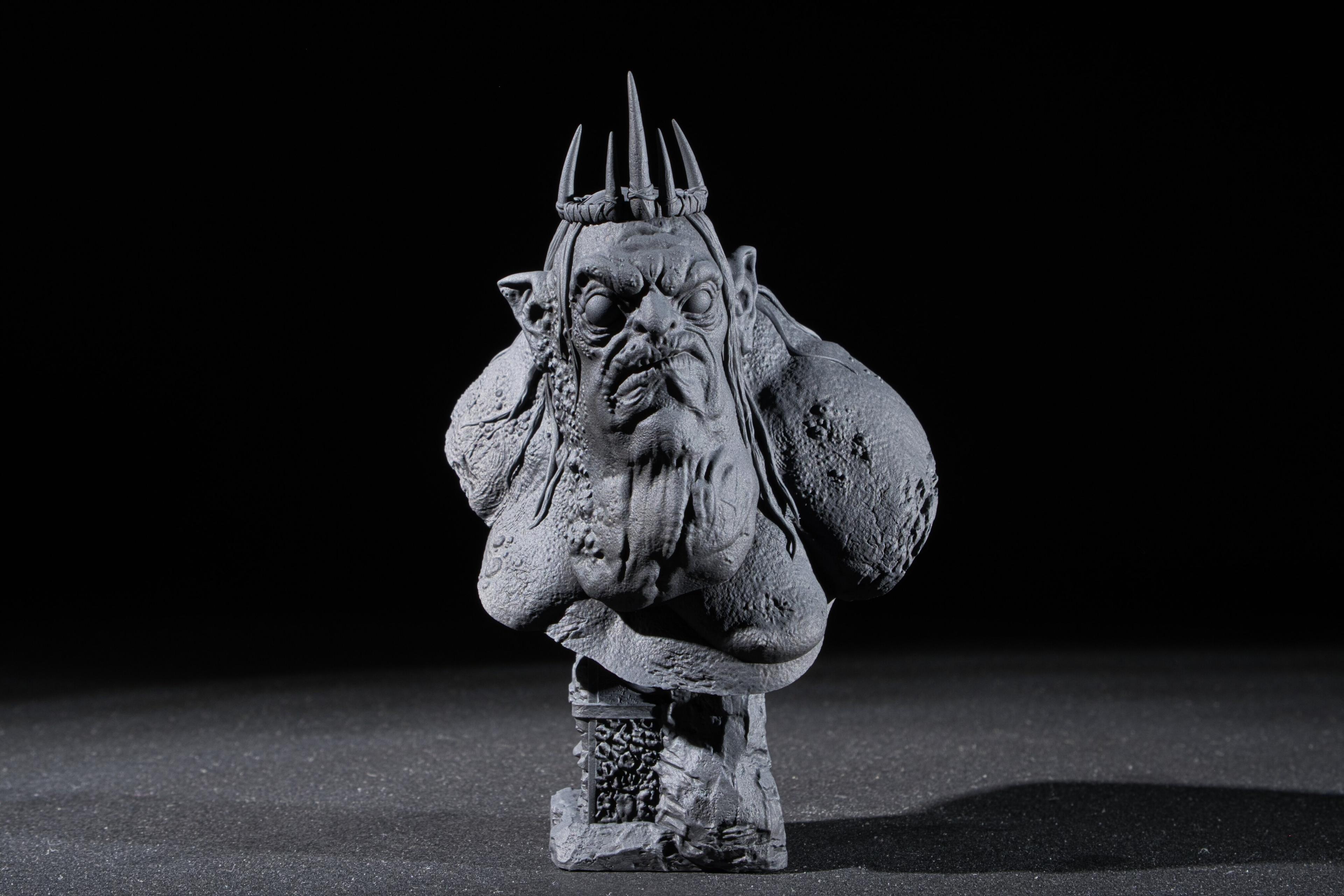 King Goblin bust (Pre-Supported) 3d model
