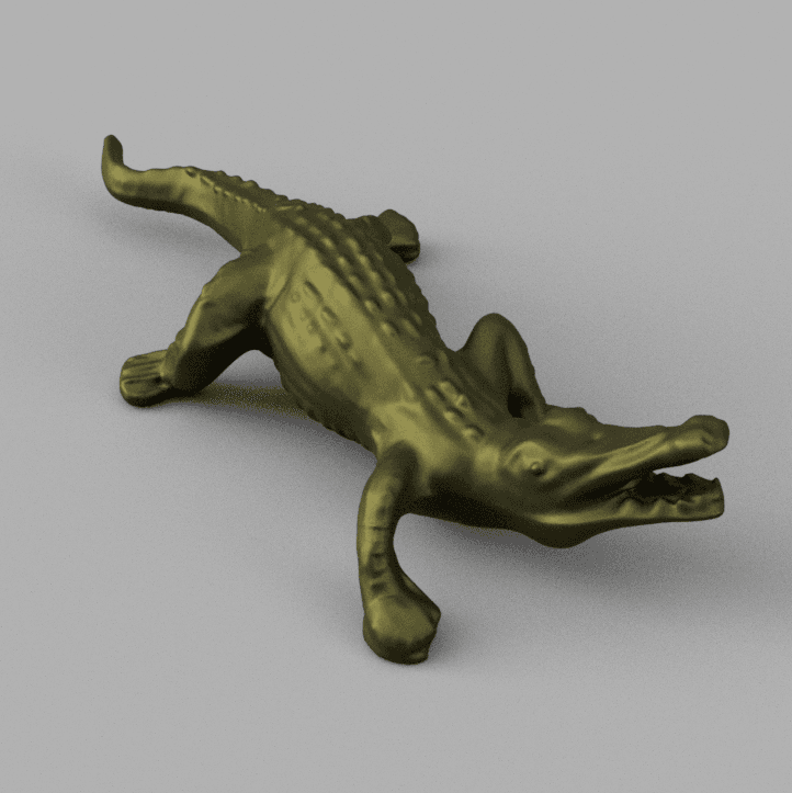 Crocodile 3d model