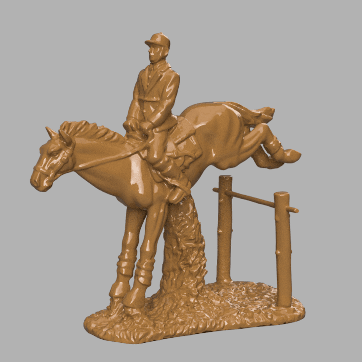 Hedge Horse 3d model