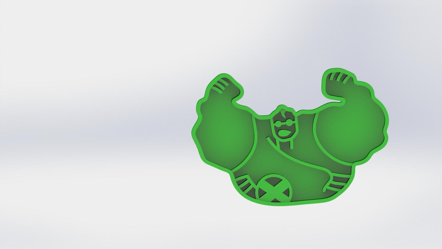 X-men cookie cutters bundle 30 characters ready to 3d print 3d model