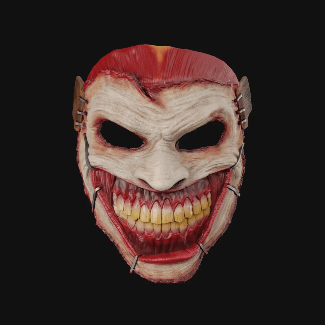 Joker Mask 3D Print File STL 3d model
