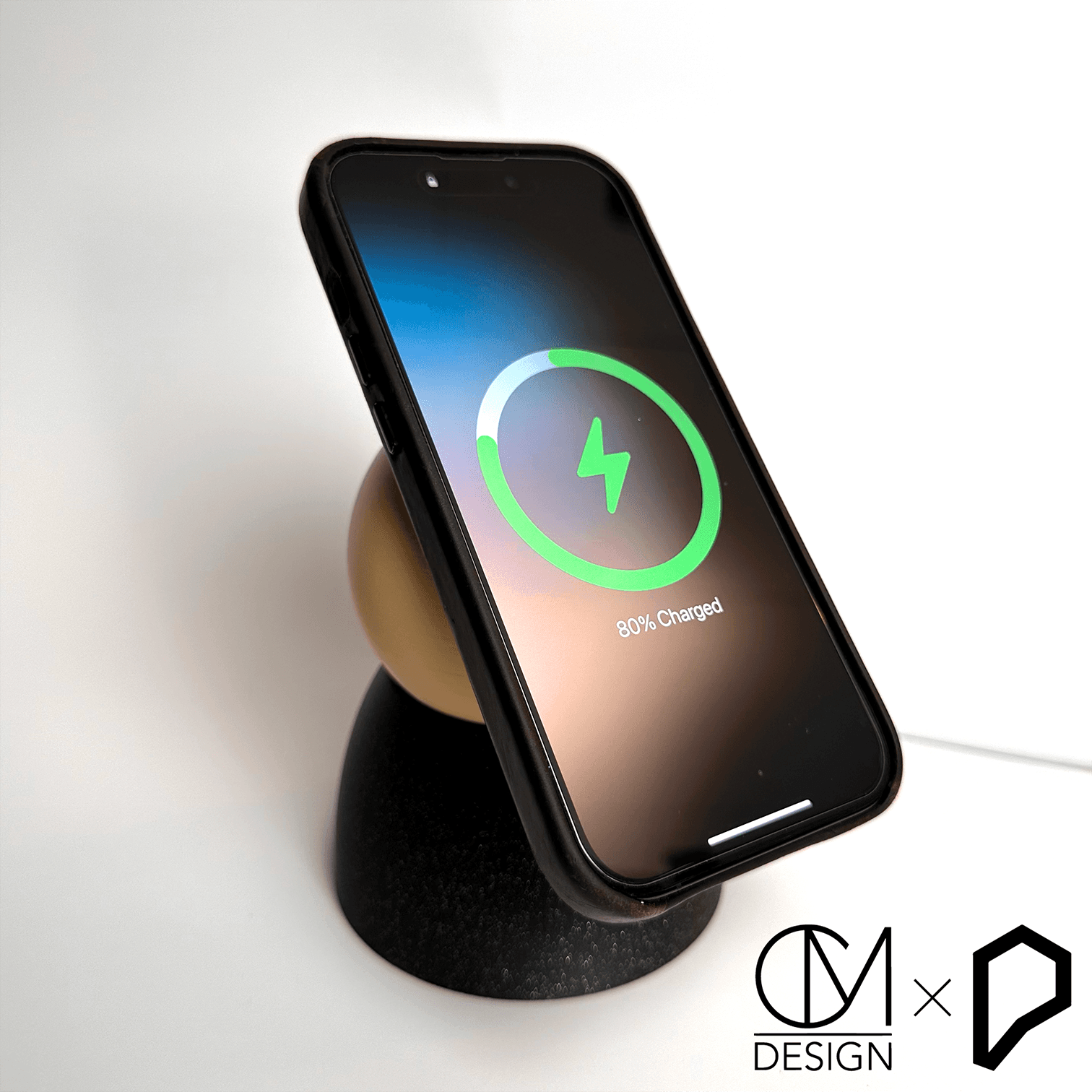 Mid Century MagSafe Iphone Stand 3d model