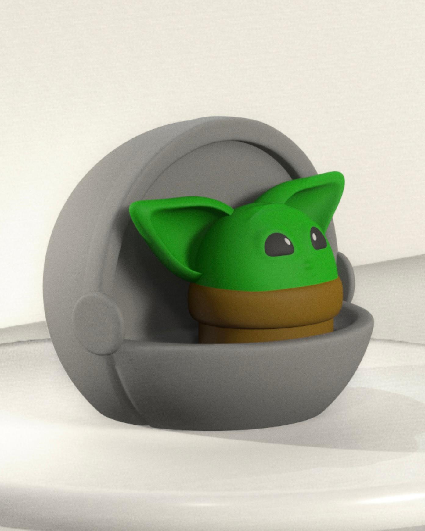 Baby Yoda - Star Wars - No Support 3d model