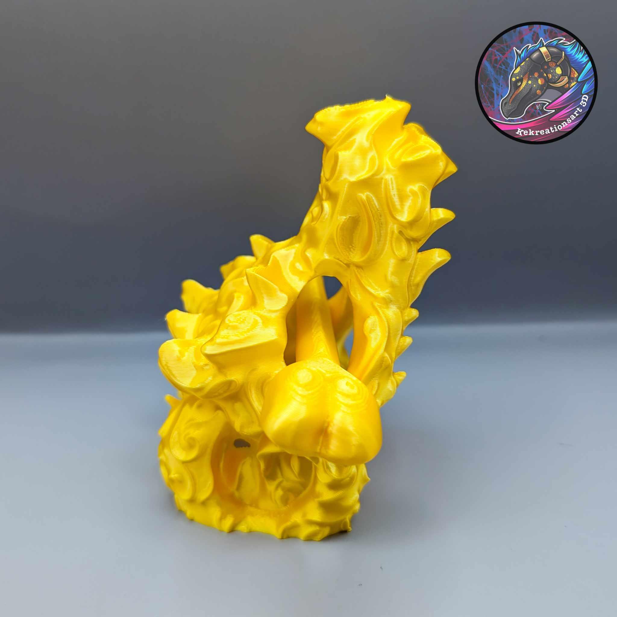 Dragon Skull Hair Pin 3d model