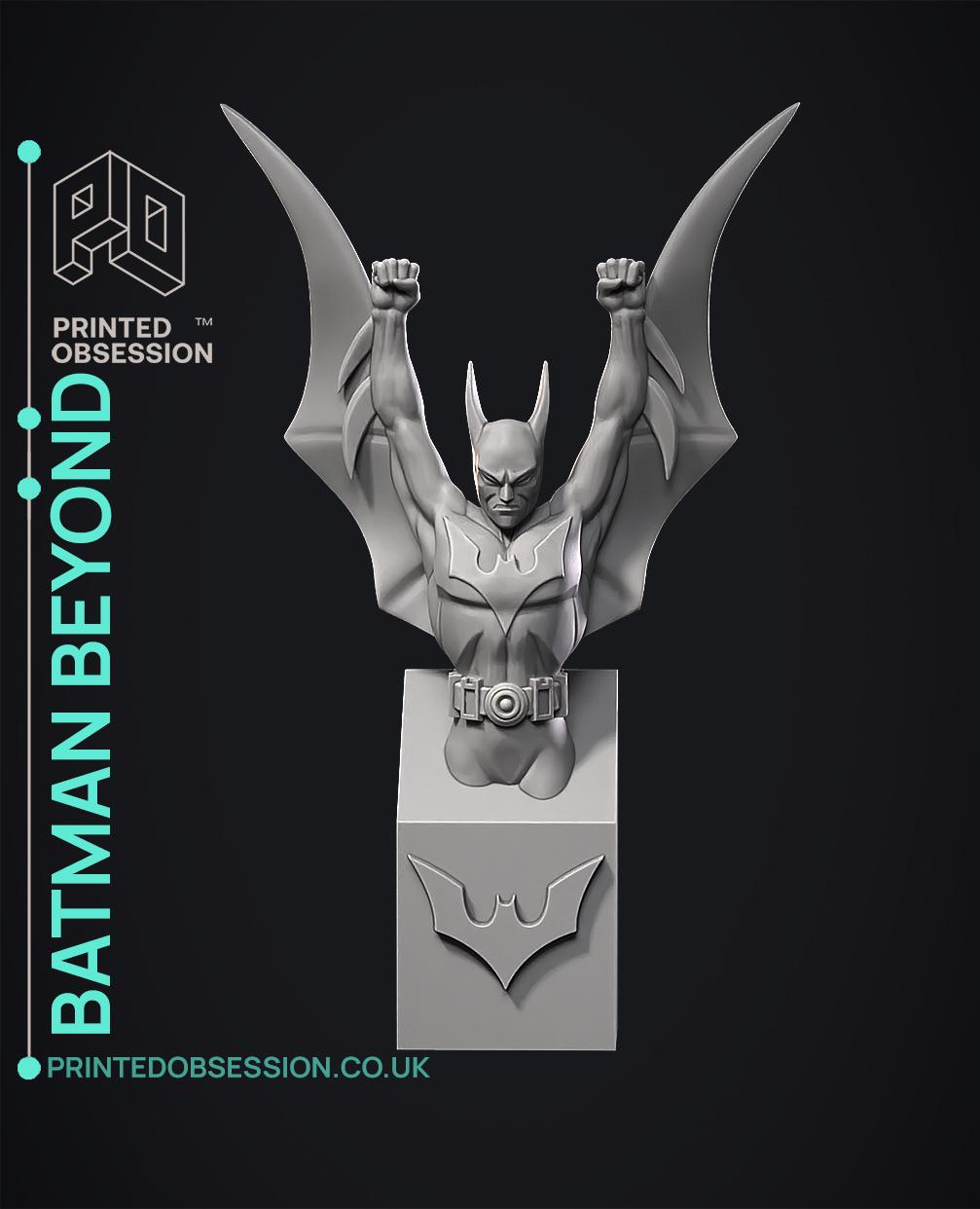 Batman Beyond - Bust - Fan Art 3d model