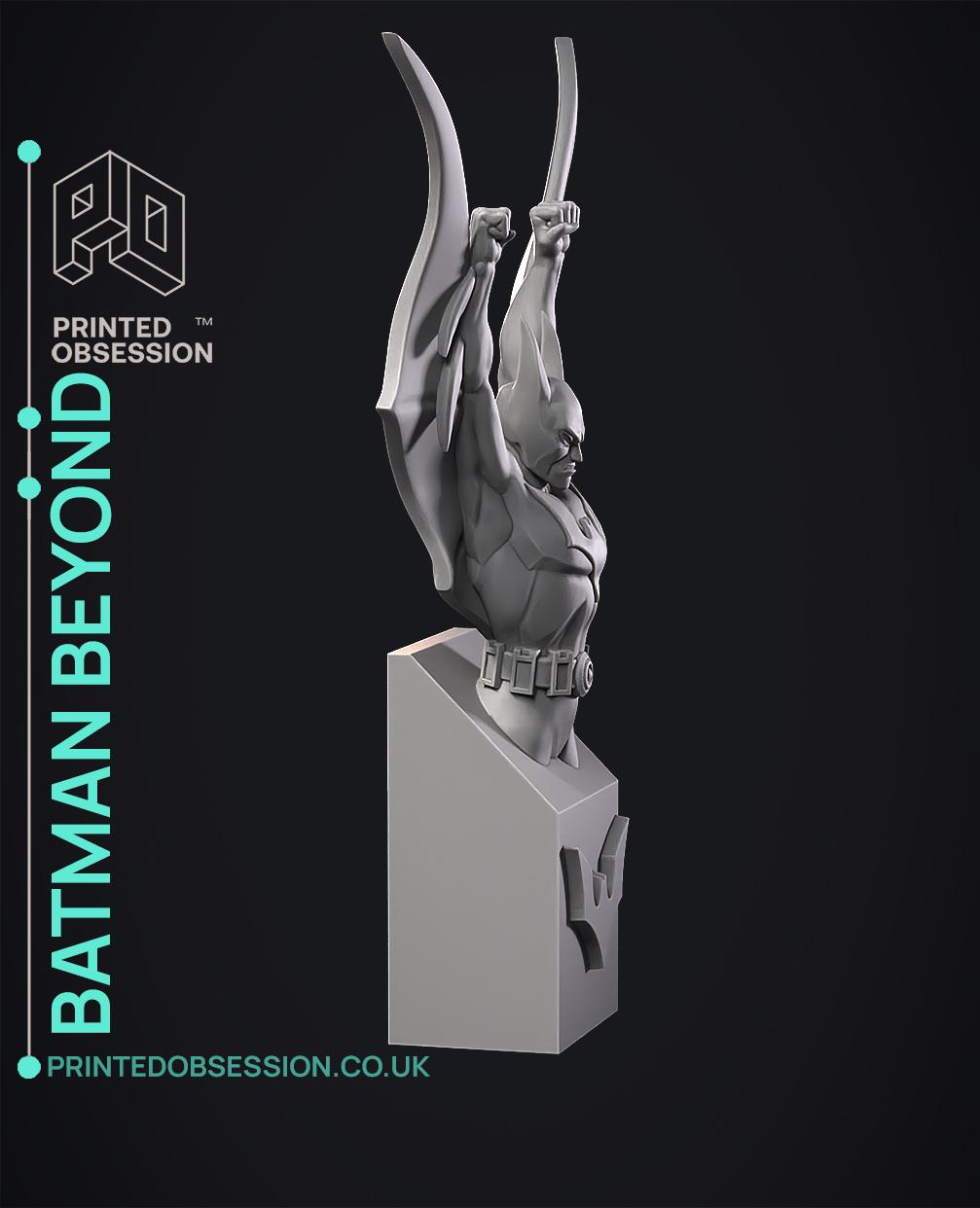 Batman Beyond - Bust - Fan Art 3d model