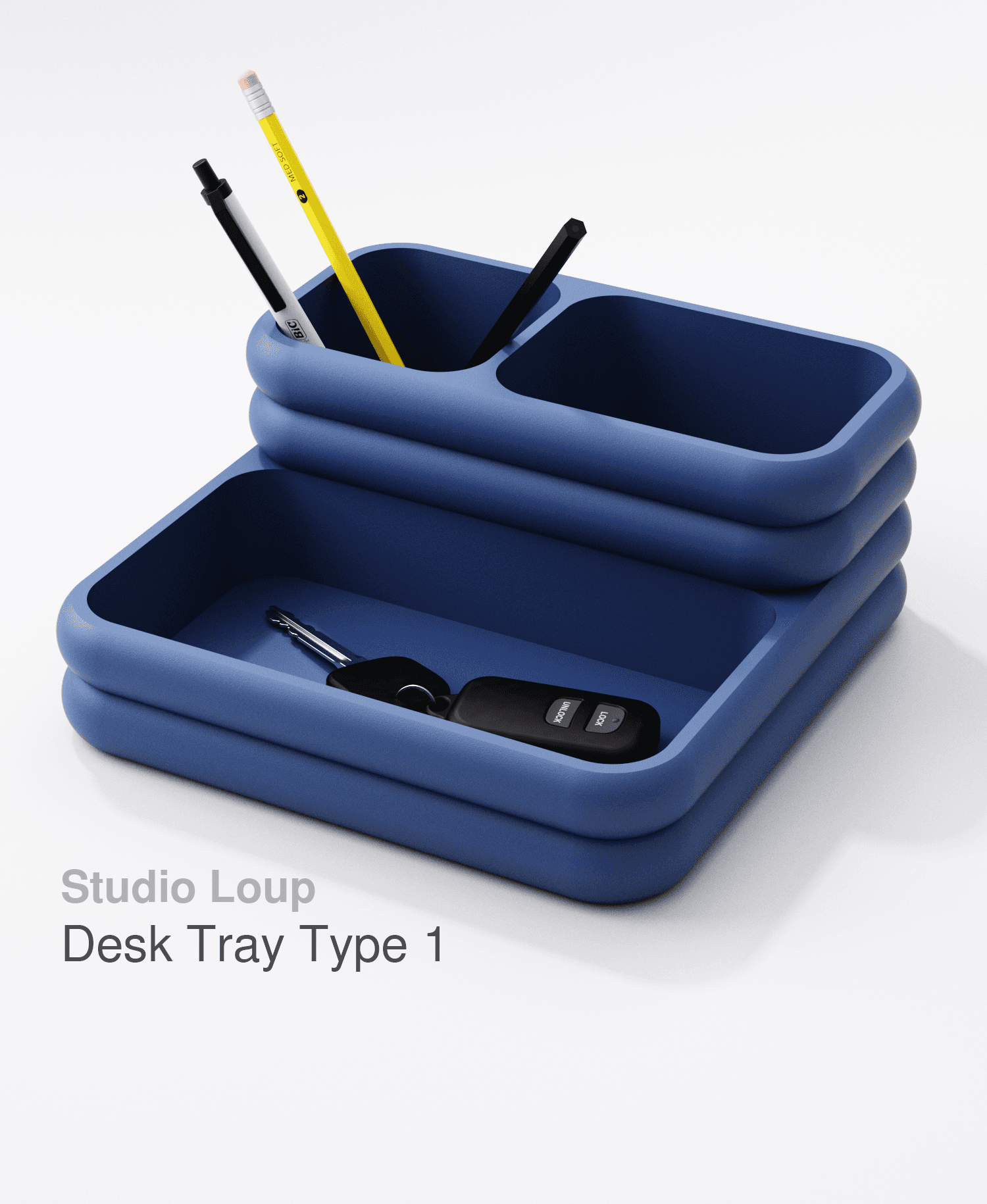 Desk Tray Type 1.STL 3d model