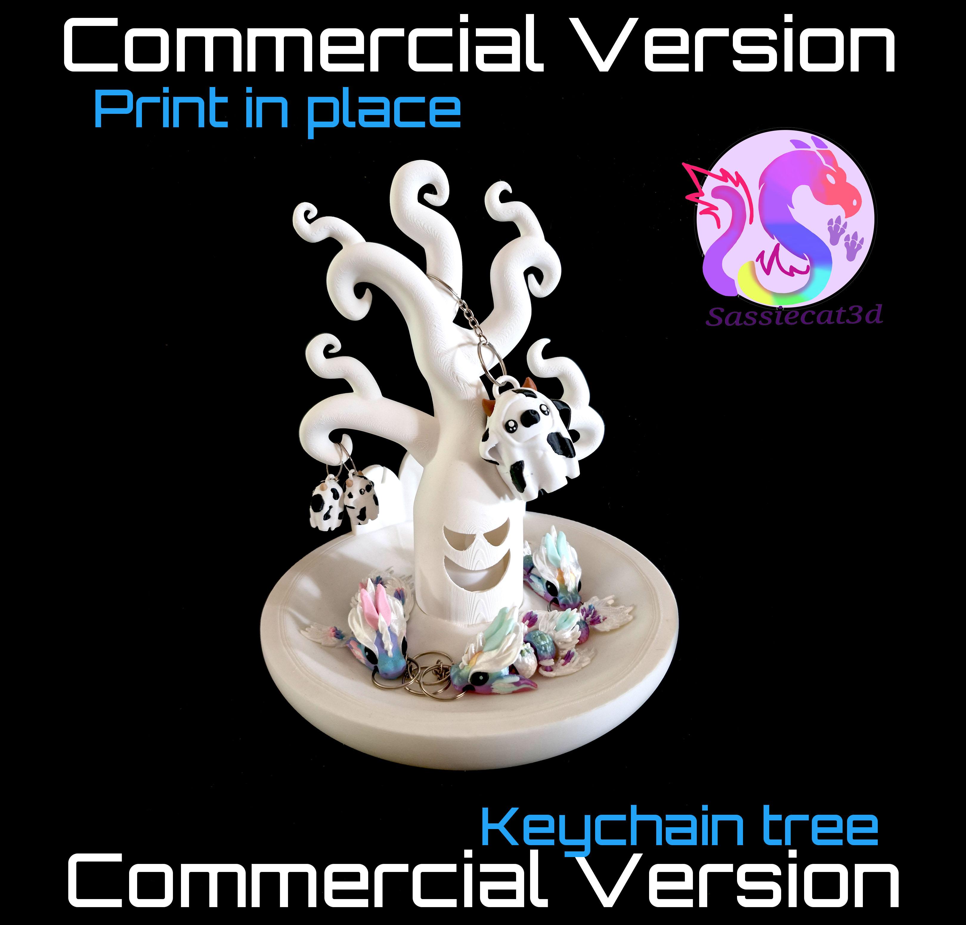 Halloween Keychain Tree *Commercial Version* 3d model