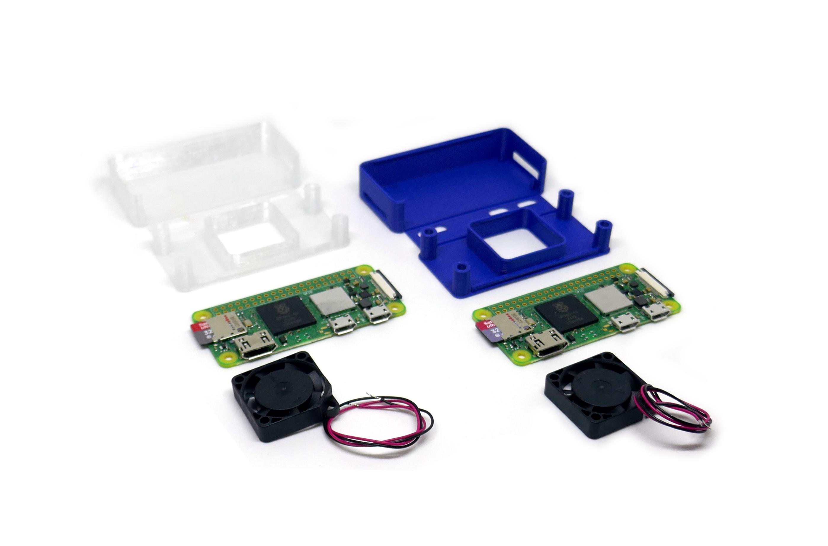 M!N!MAL Raspberry Pi Zero 2 Case / Housing / Sleeve with Cooling 3d model