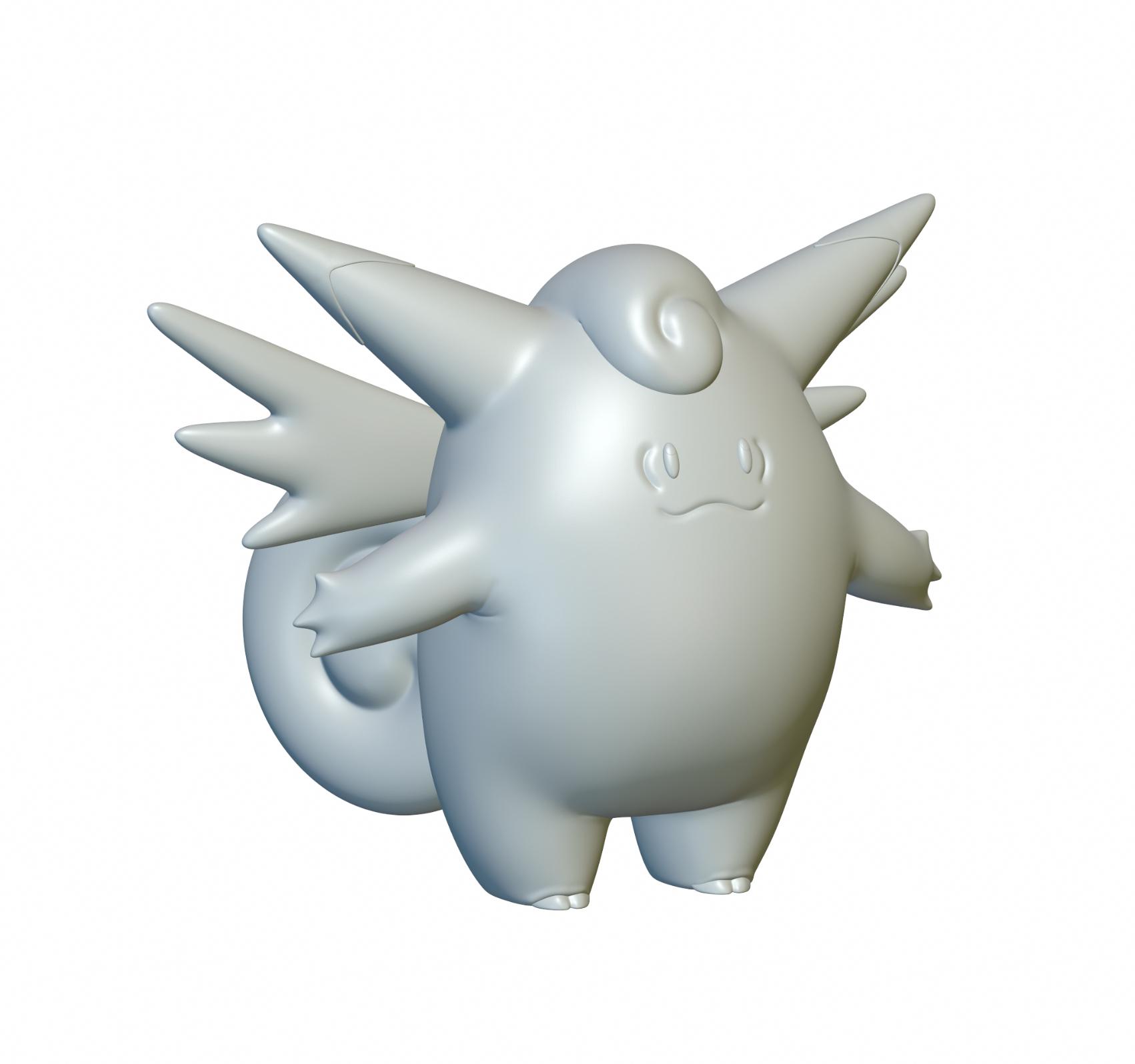 Clefable Pokemon #36 3d model
