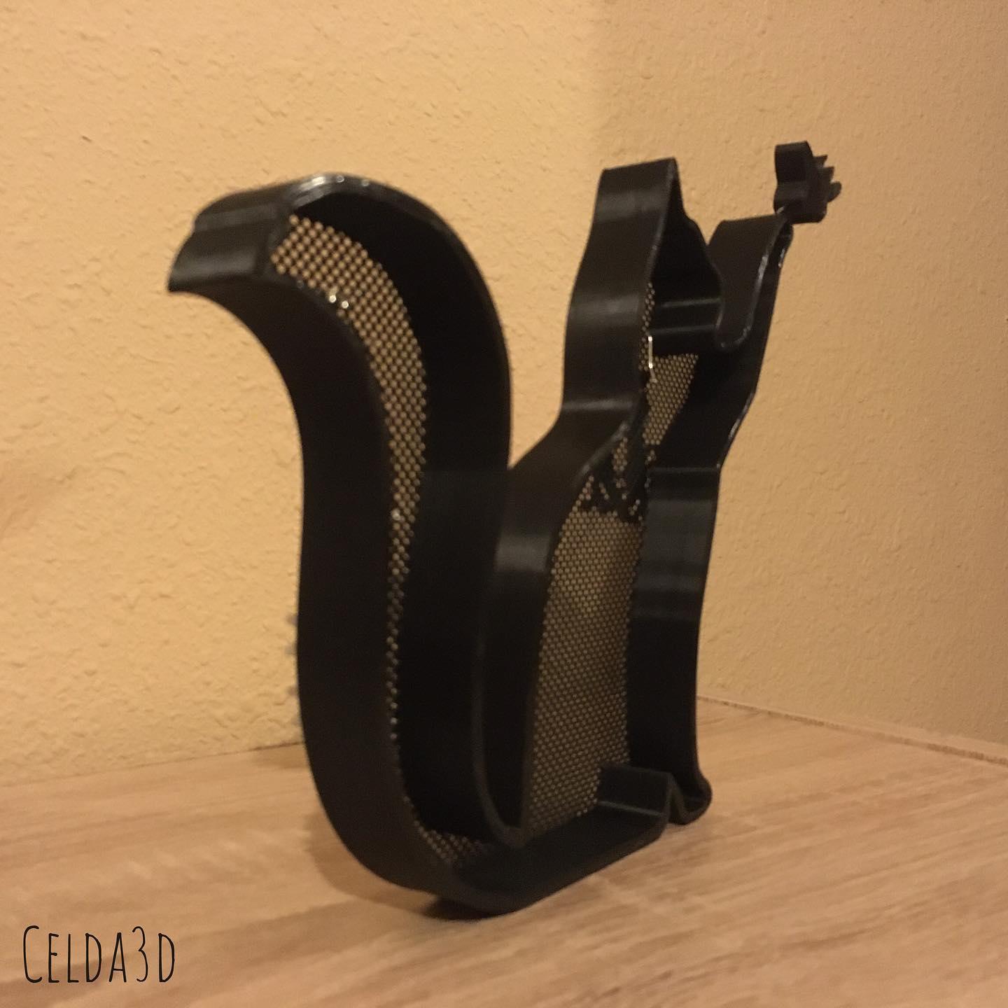 Cat earrings holder 3d model
