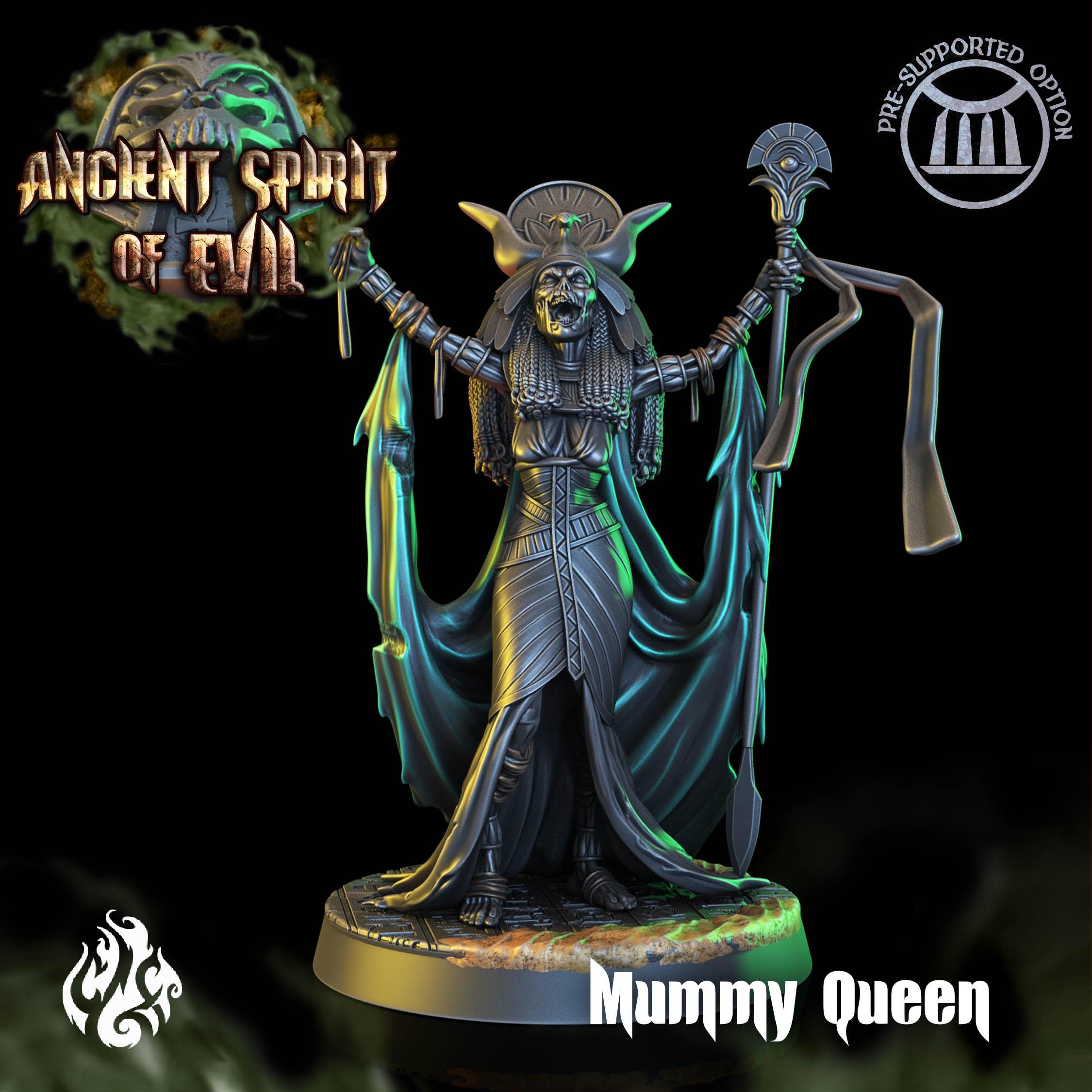 Mummy Queen 3d model