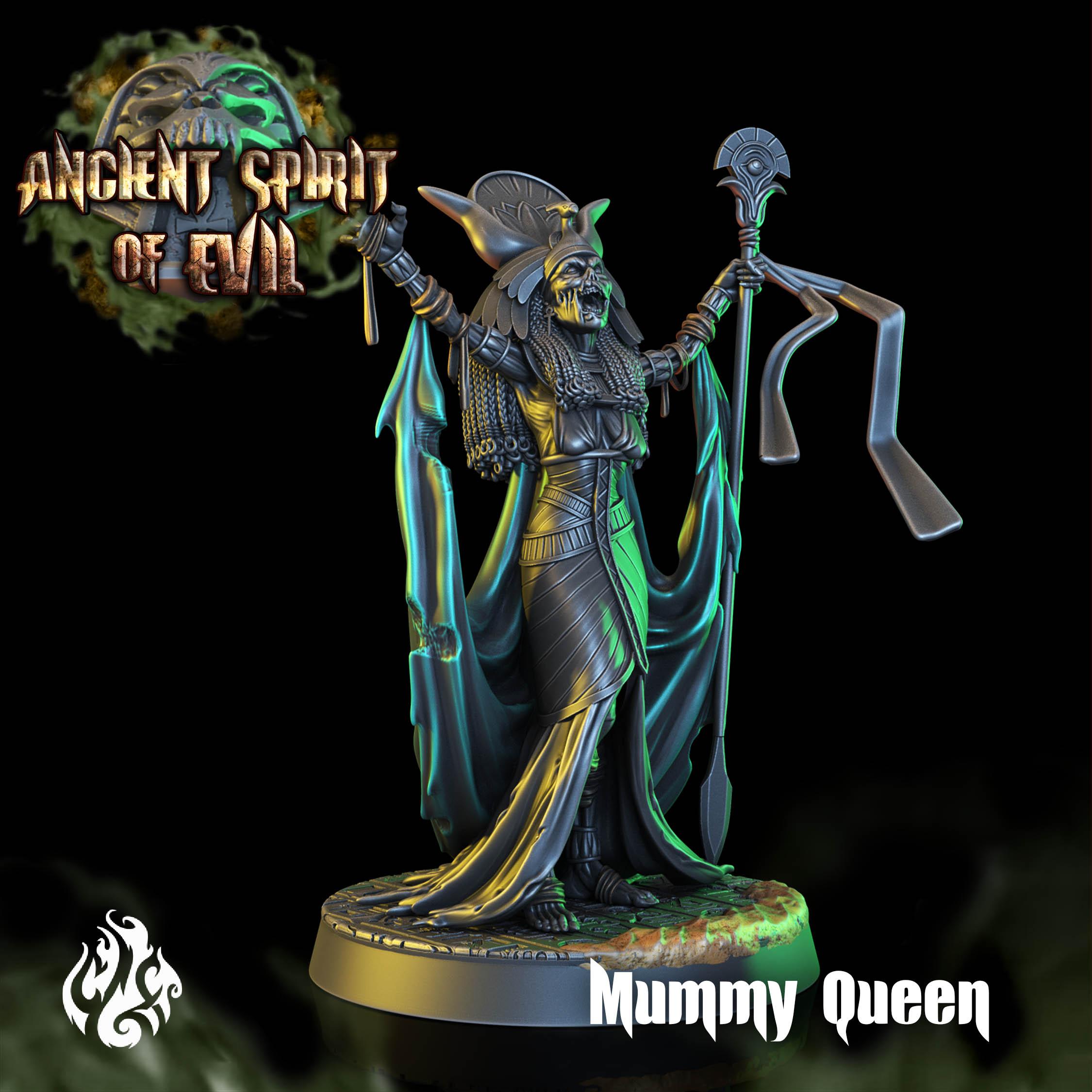 Mummy Queen 3d model