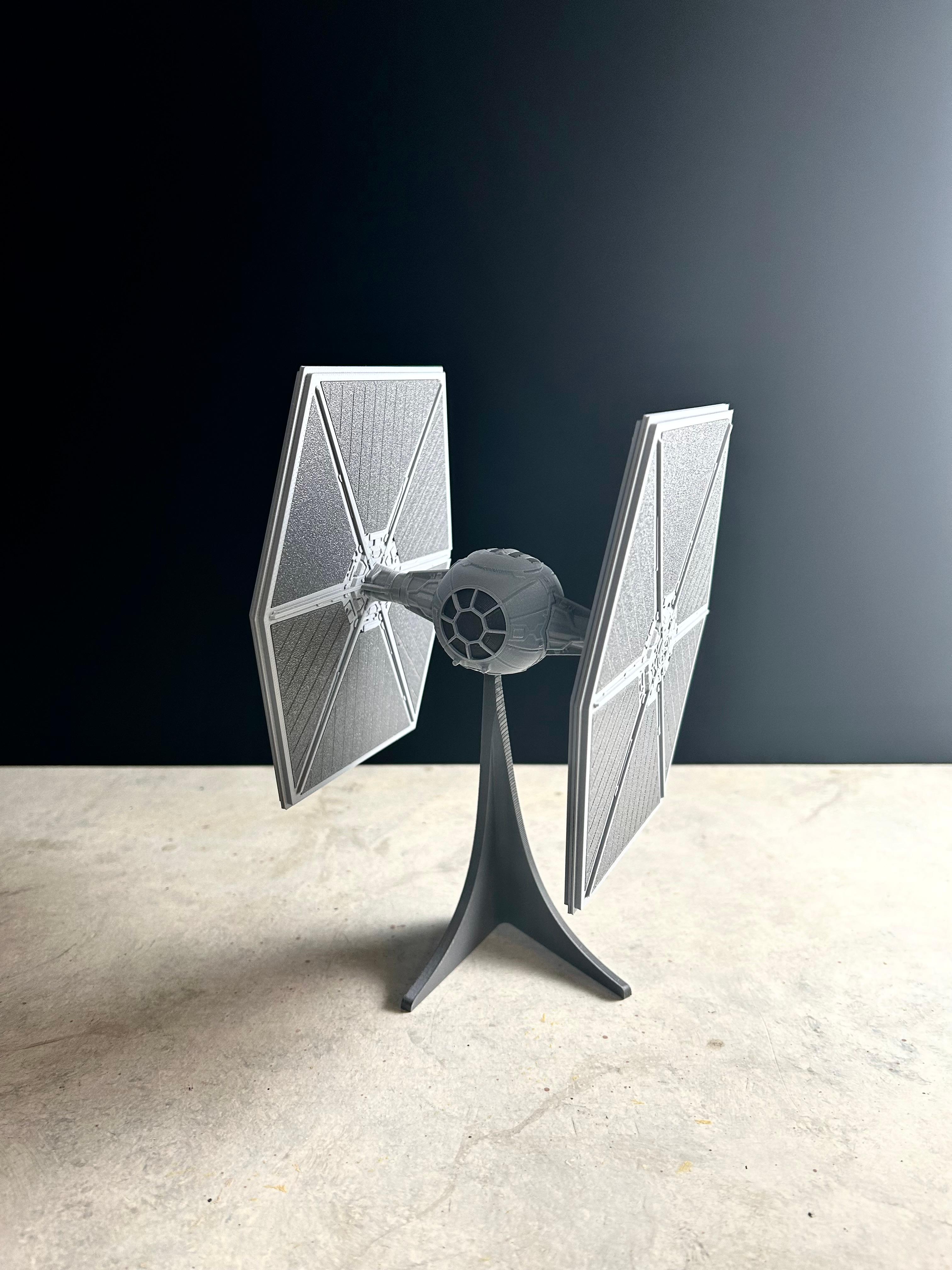 Tie Fighter Kit (No Support, No AMS, No Glue) 3d model