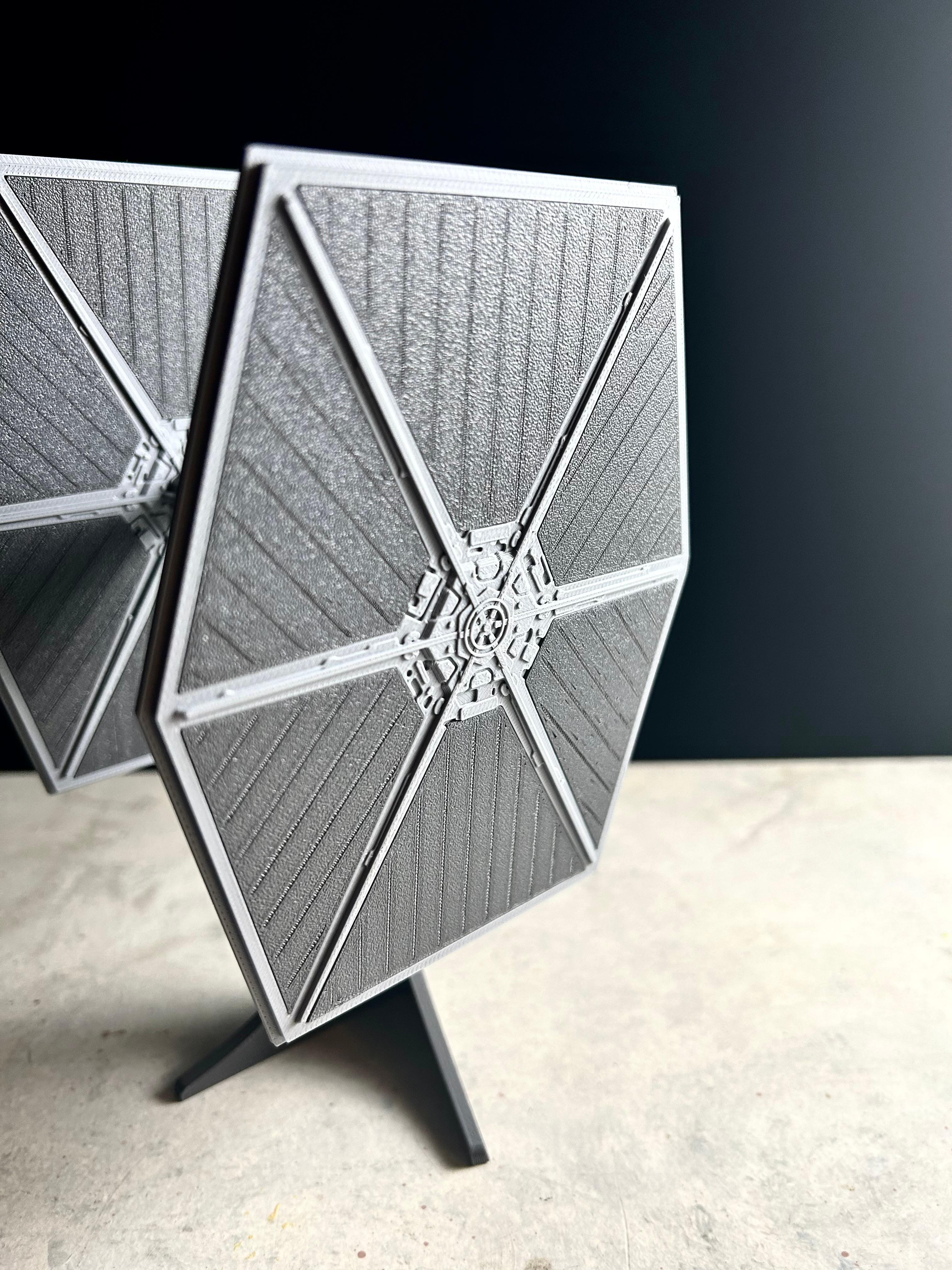 Tie Fighter Kit (No Support, No AMS, No Glue) 3d model