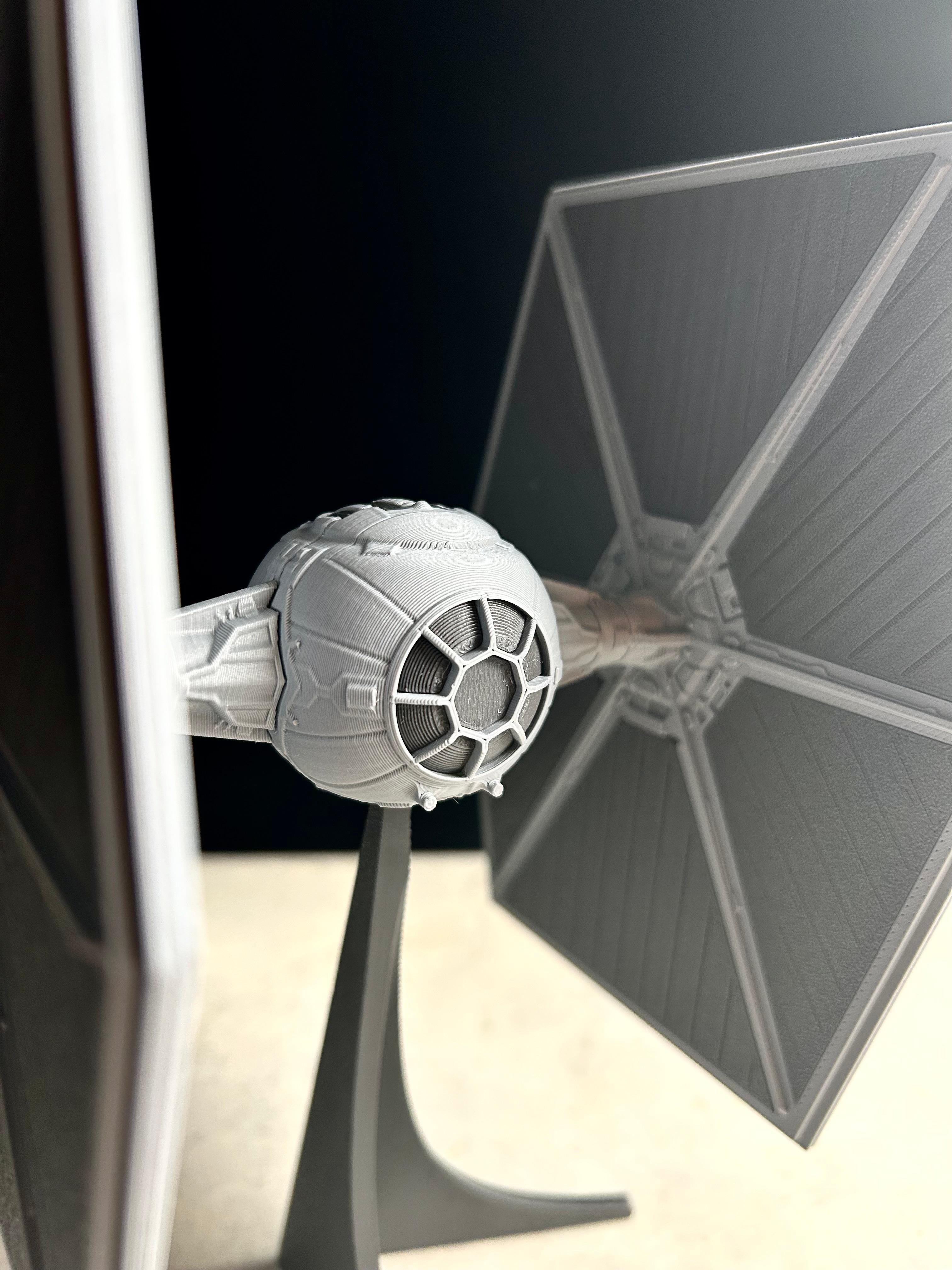 Tie Fighter Kit (No Support, No AMS, No Glue) 3d model